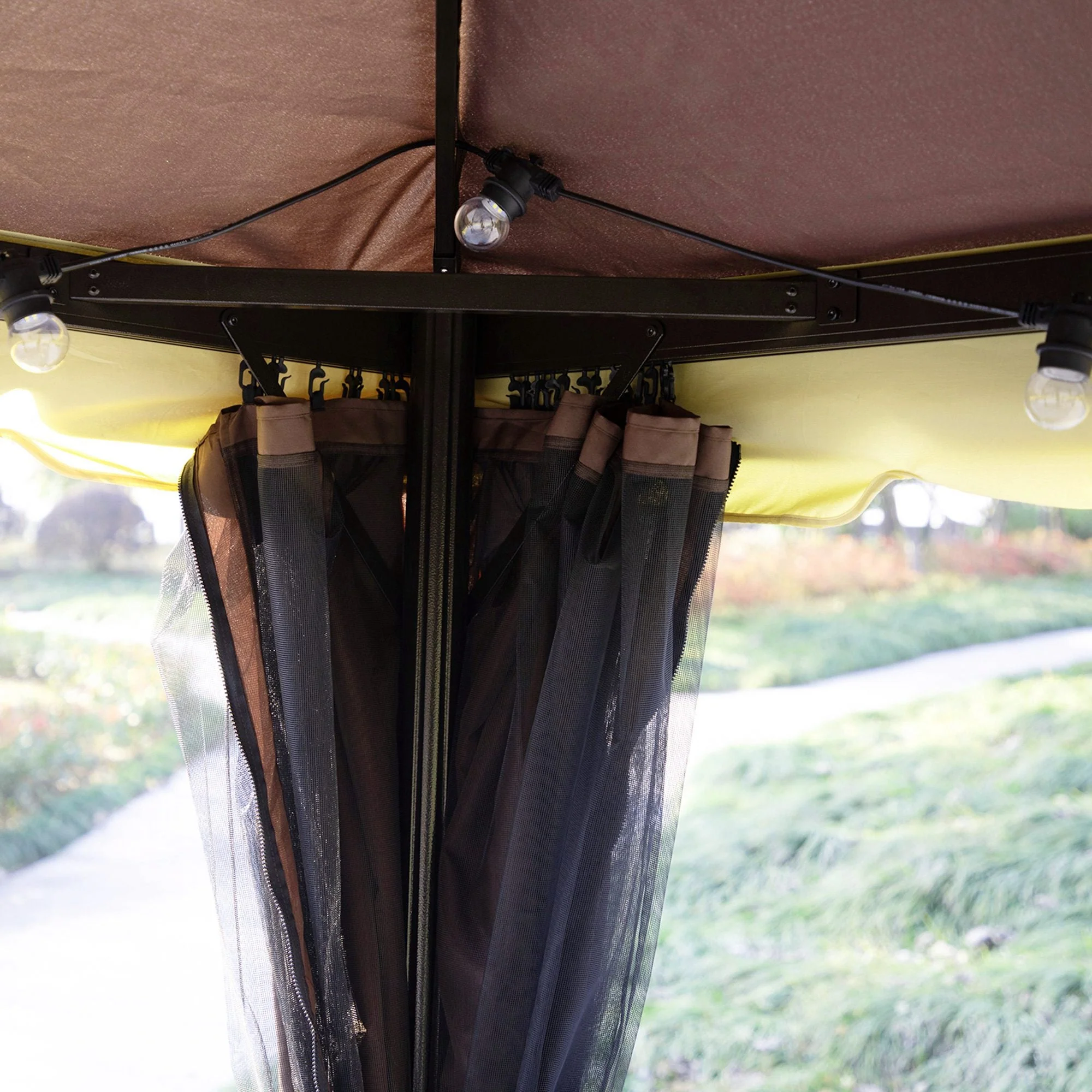 3 x 4m Aluminium Garden Gazebo - Image 8
