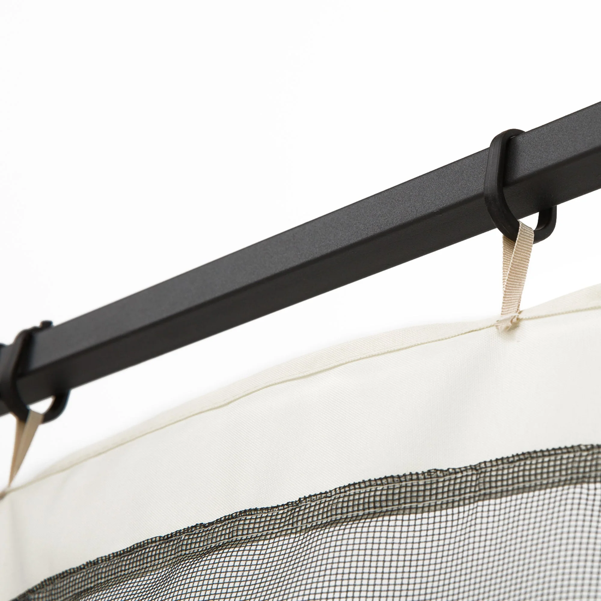 352 x 207cm Universal Replacement Mesh Sidewall Netting for Patio Gazebos and Canopy Tents - Image 7
