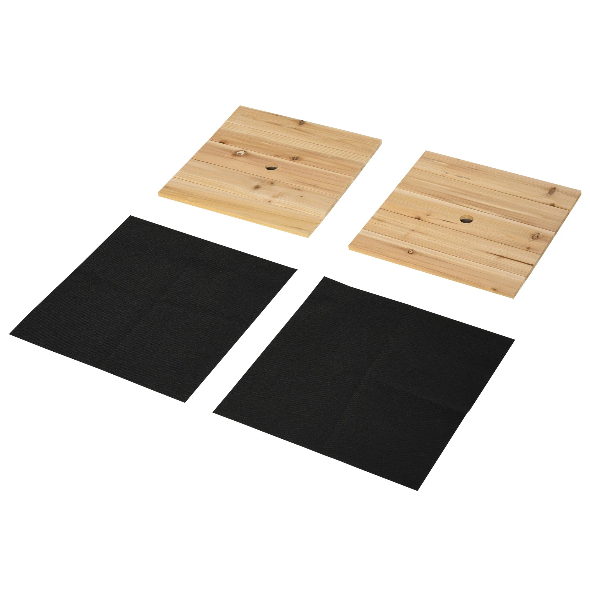 37L Wooden Garden Planter & Bench Combination Garden Raised Bed Patio Park Natural 176 x 38 x 40 cm - Image 8
