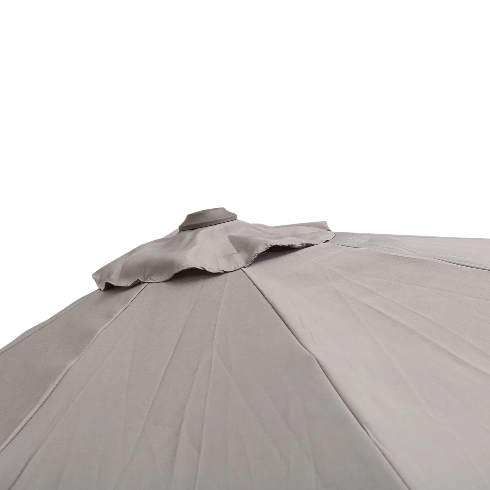 3m Cantilever Aluminium Frame Outdoor Garden Parasol Grey - Image 9