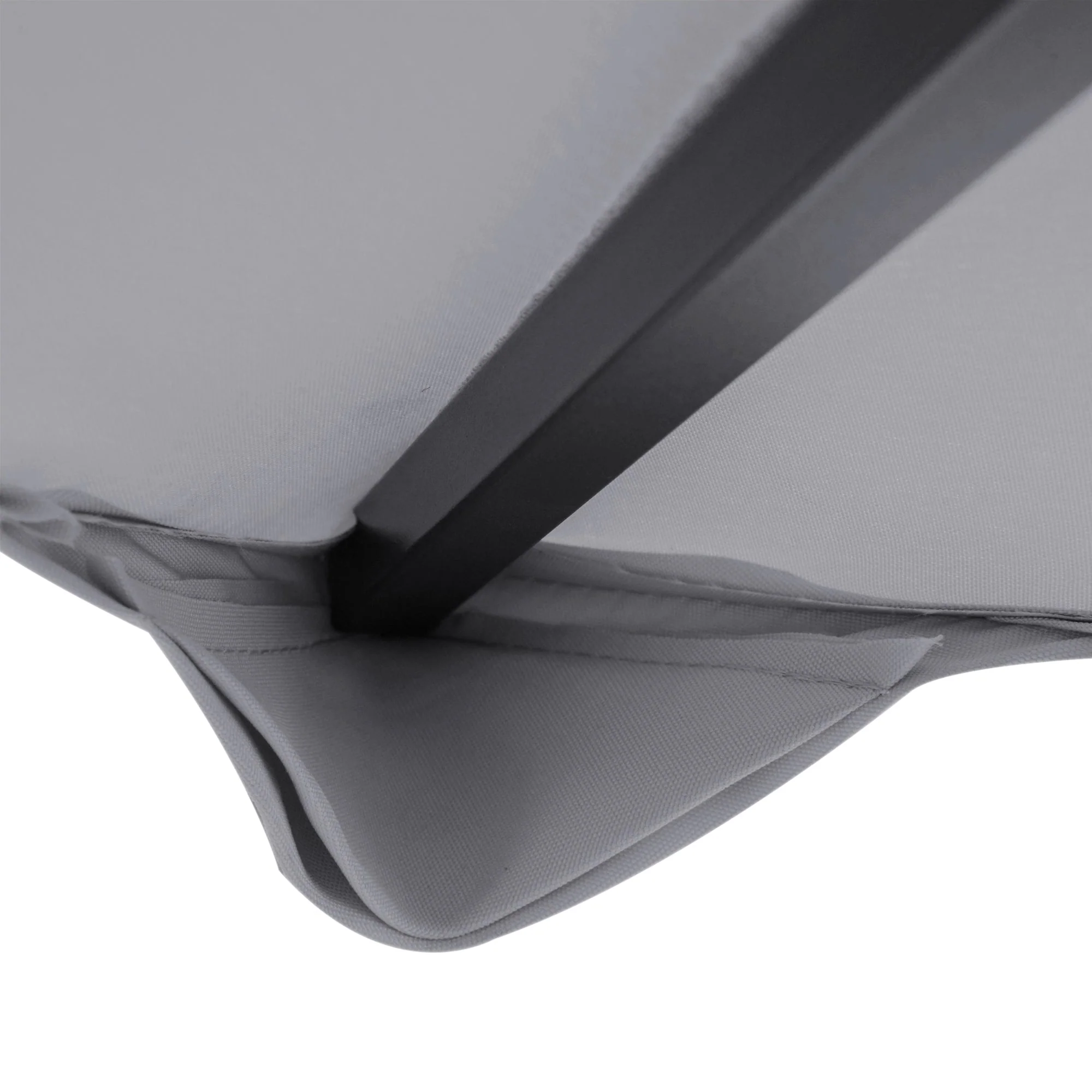 3M Gazebo Top Cover Double Tier Canopy Replacement Pavilion Roof Light Grey - Image 9