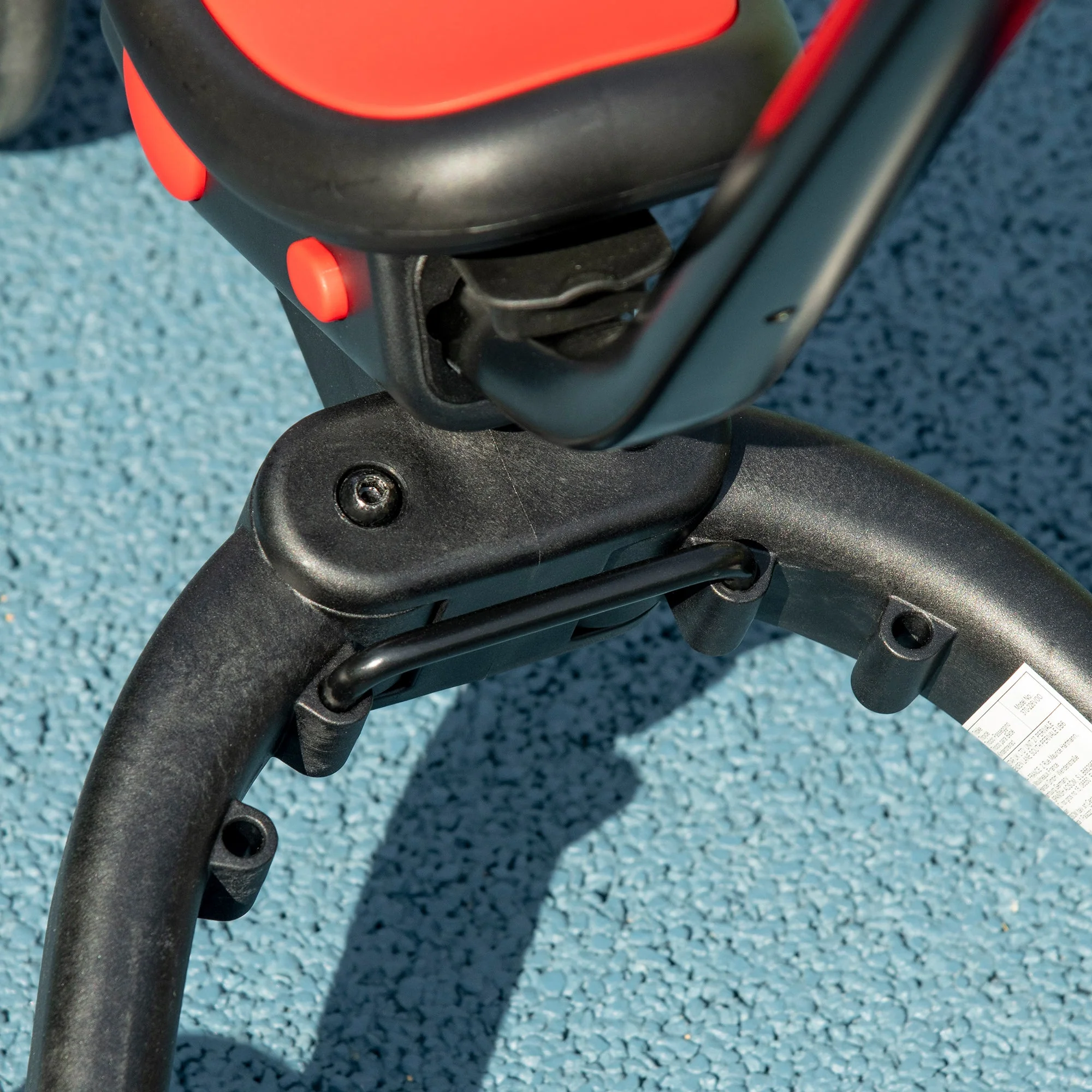 4-In-1 Tricycle For Kids Baby Trike With Adjustable Push Handle Detachable Foot Rest For 18-60 Months Red - Image 9