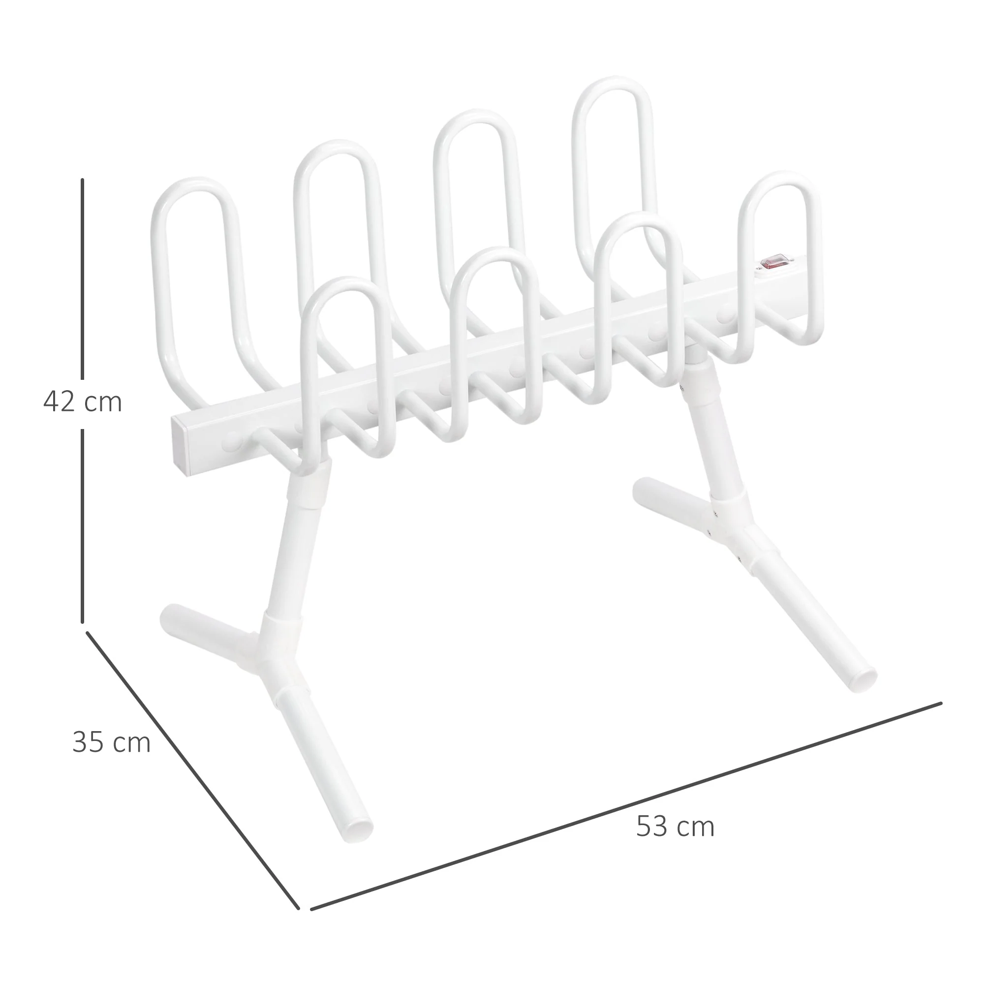 4 Pairs Electric Shoe Dryer - Image 3
