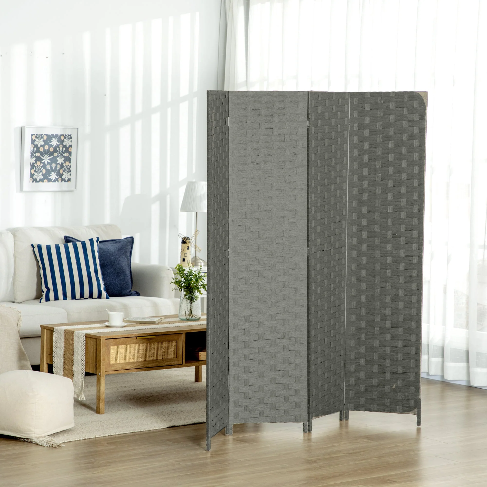 4-Panel Room Dividers - Image 2