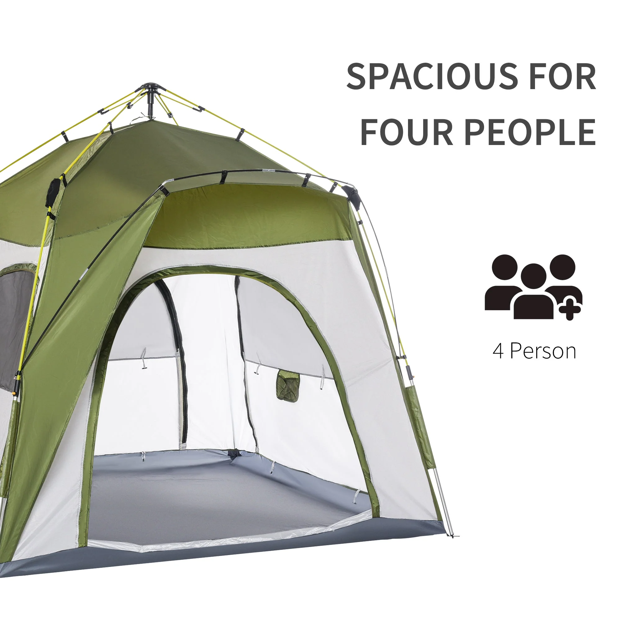 4 Person Automatic Camping Tent - Image 4