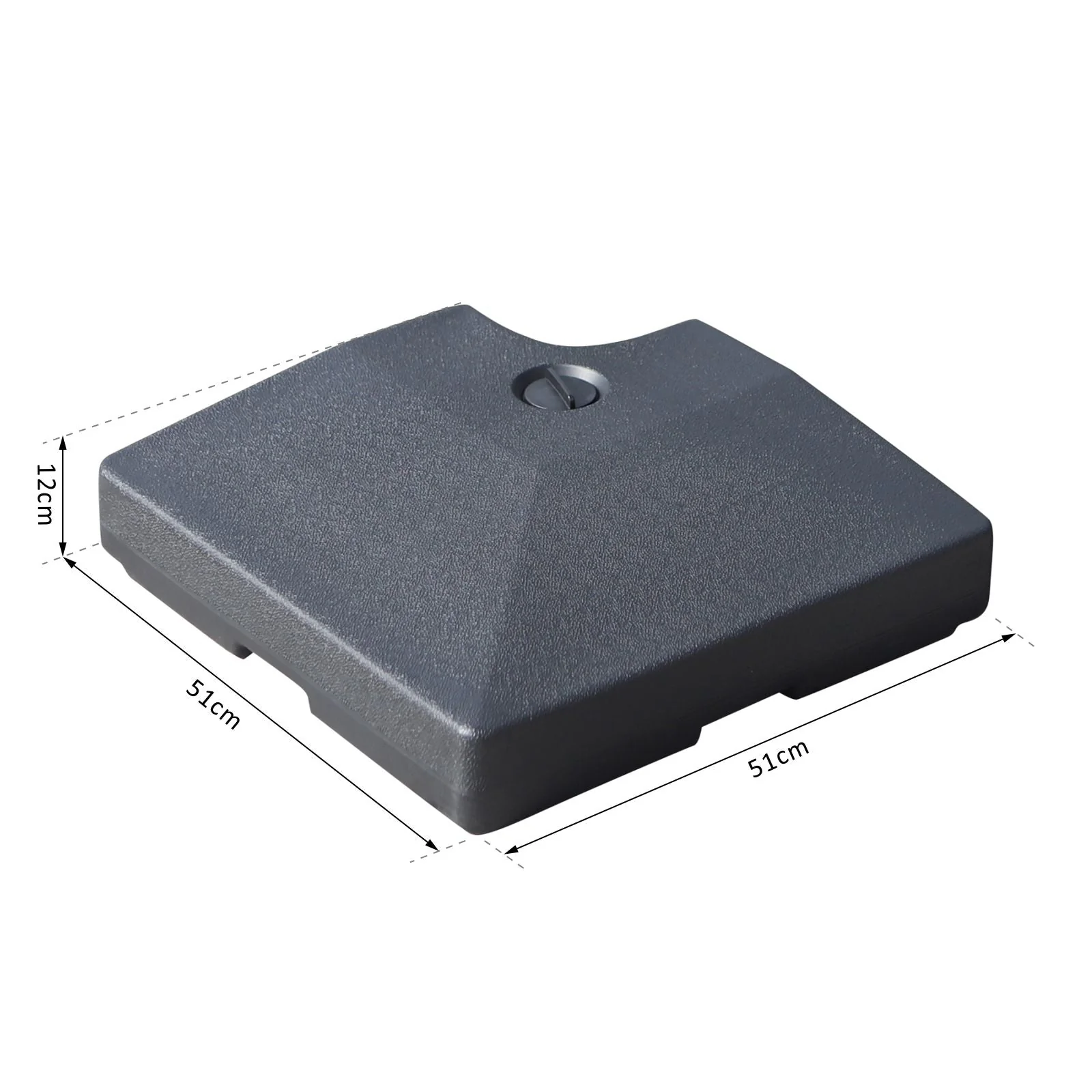 4-Piece Portable Umbrella Base - Image 2