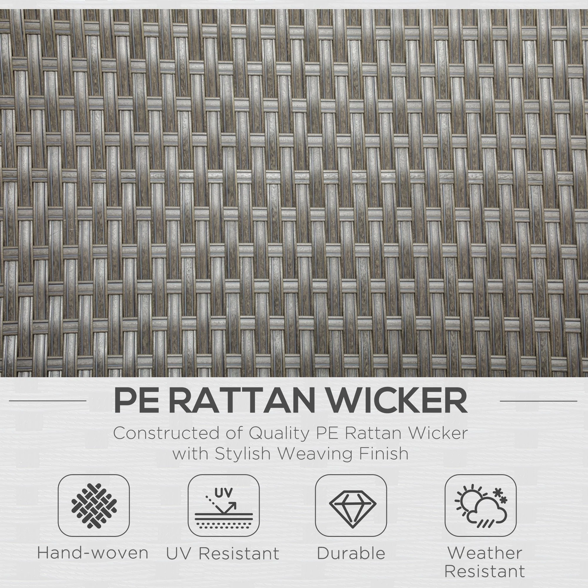 4-Piece Rattan Garden Furniture Sets - Image 3