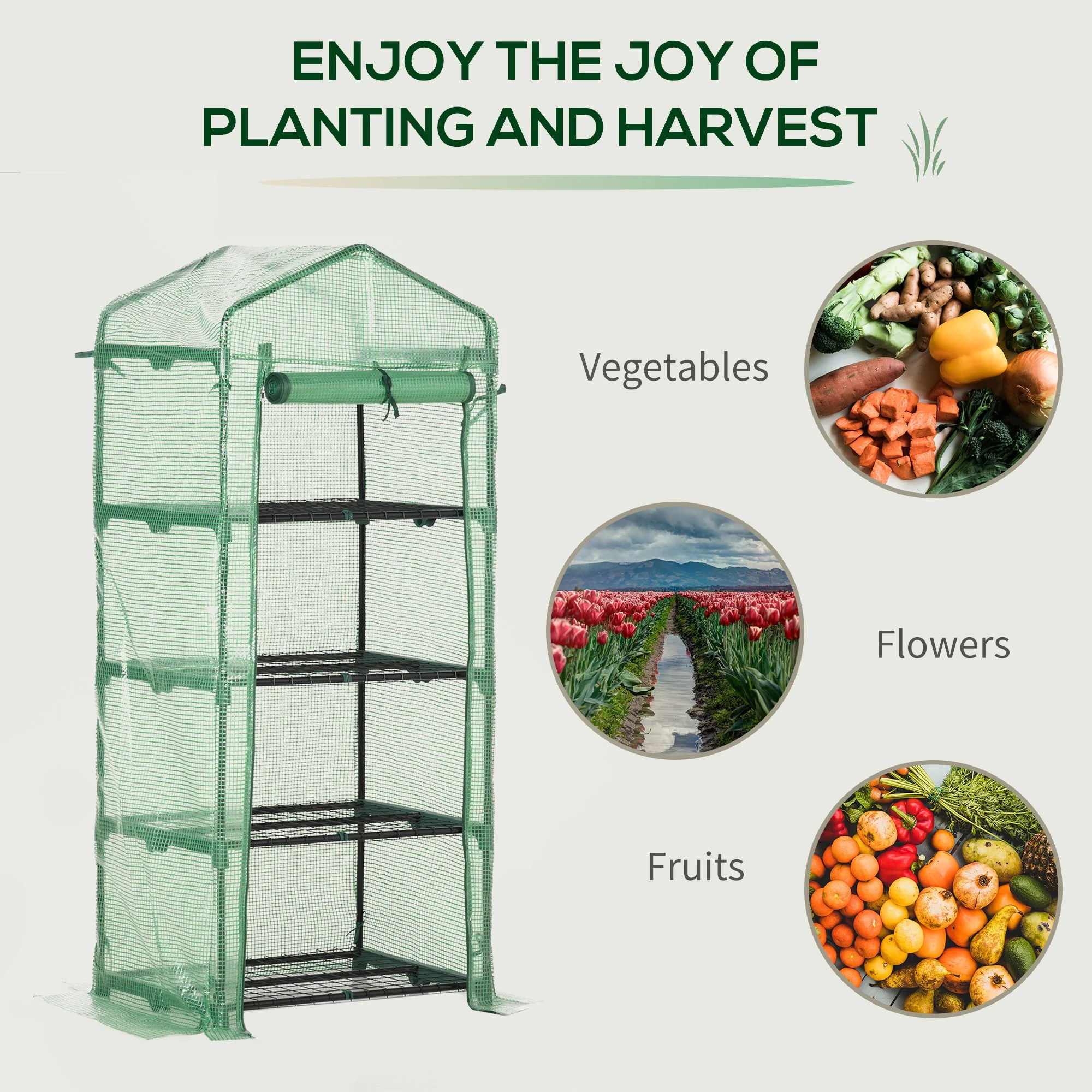 4 Tier Mini Greenhouse - Image 7