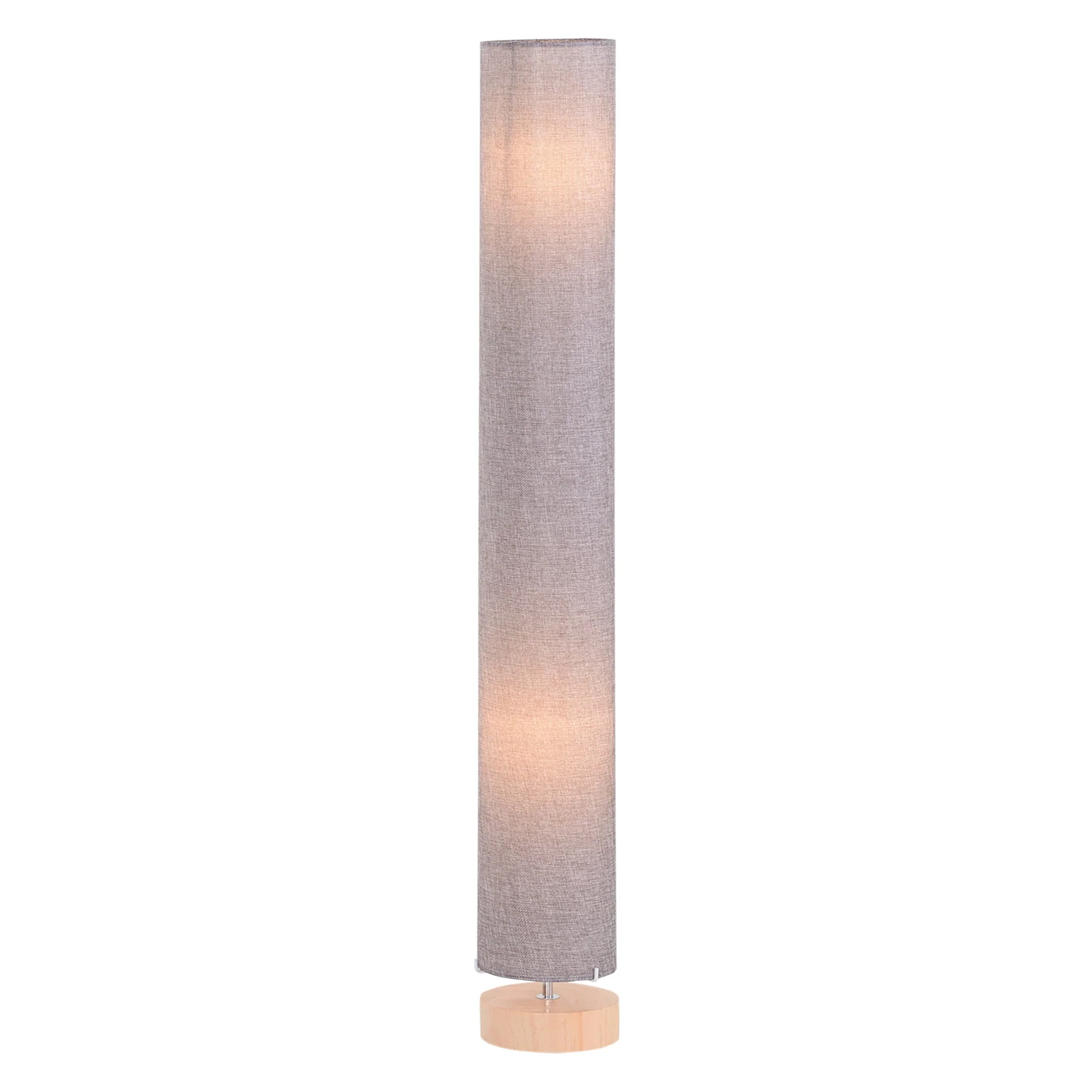 47-Inch Modern Wooden Floor Lamp for Bedroom