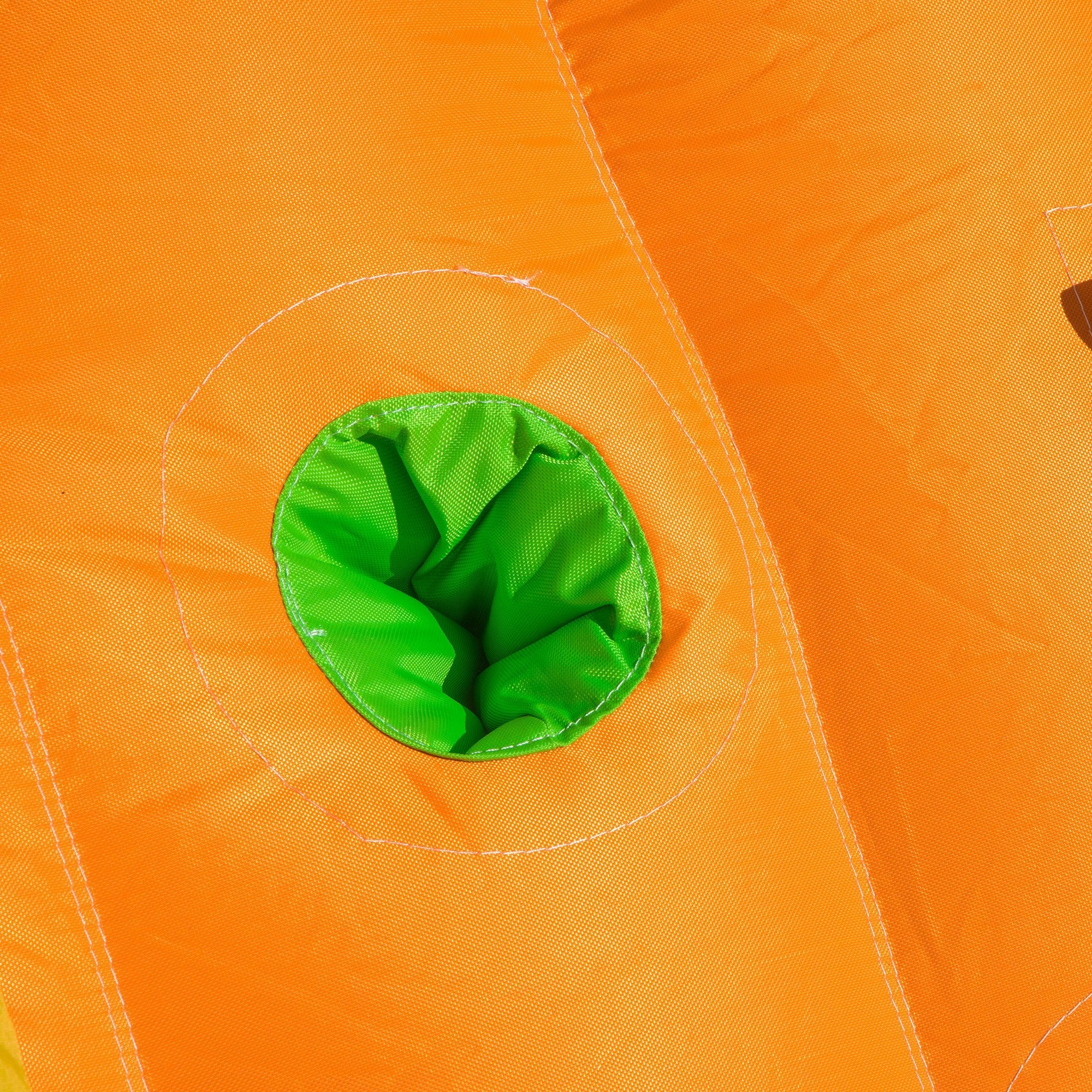 5 in 1 Kids Bouncy Castle Large Crocodile Style Inflatable House Slide Basket Water Pool Gun Climbing Wall with Blower Carrybag for Kids Age 3-8 - Image 9