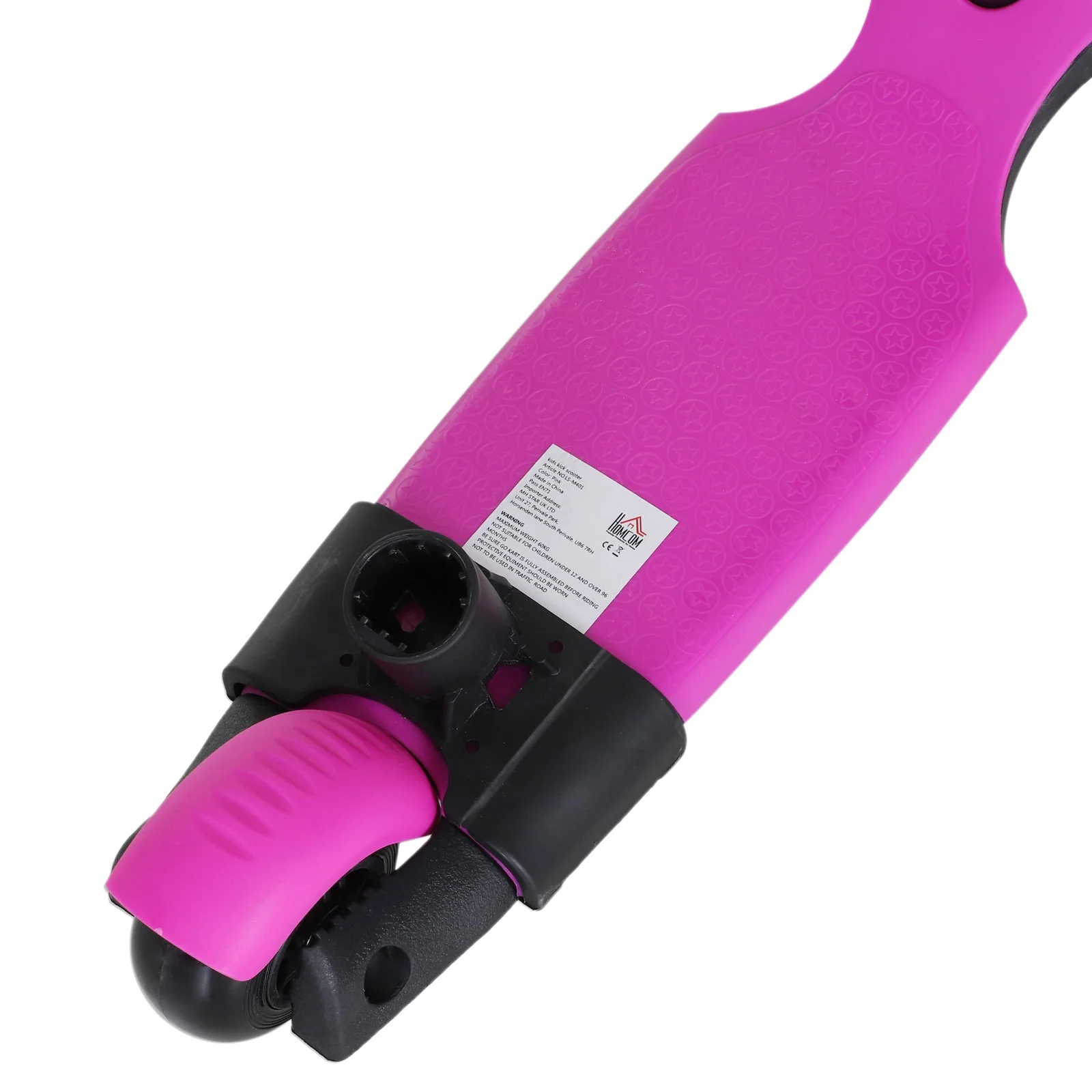 5-in-1 Kids Kick Scooter W/Removable Seat-Pink - Image 7