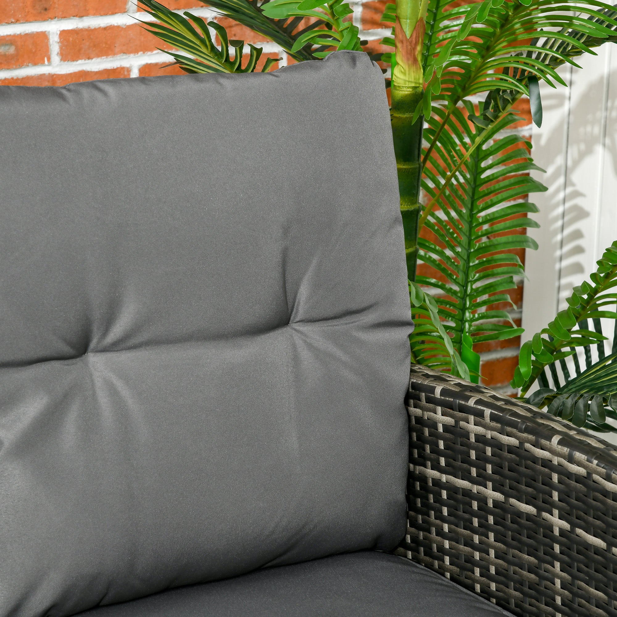 5 Seater Rattan Garden Furniture Set - Image 7