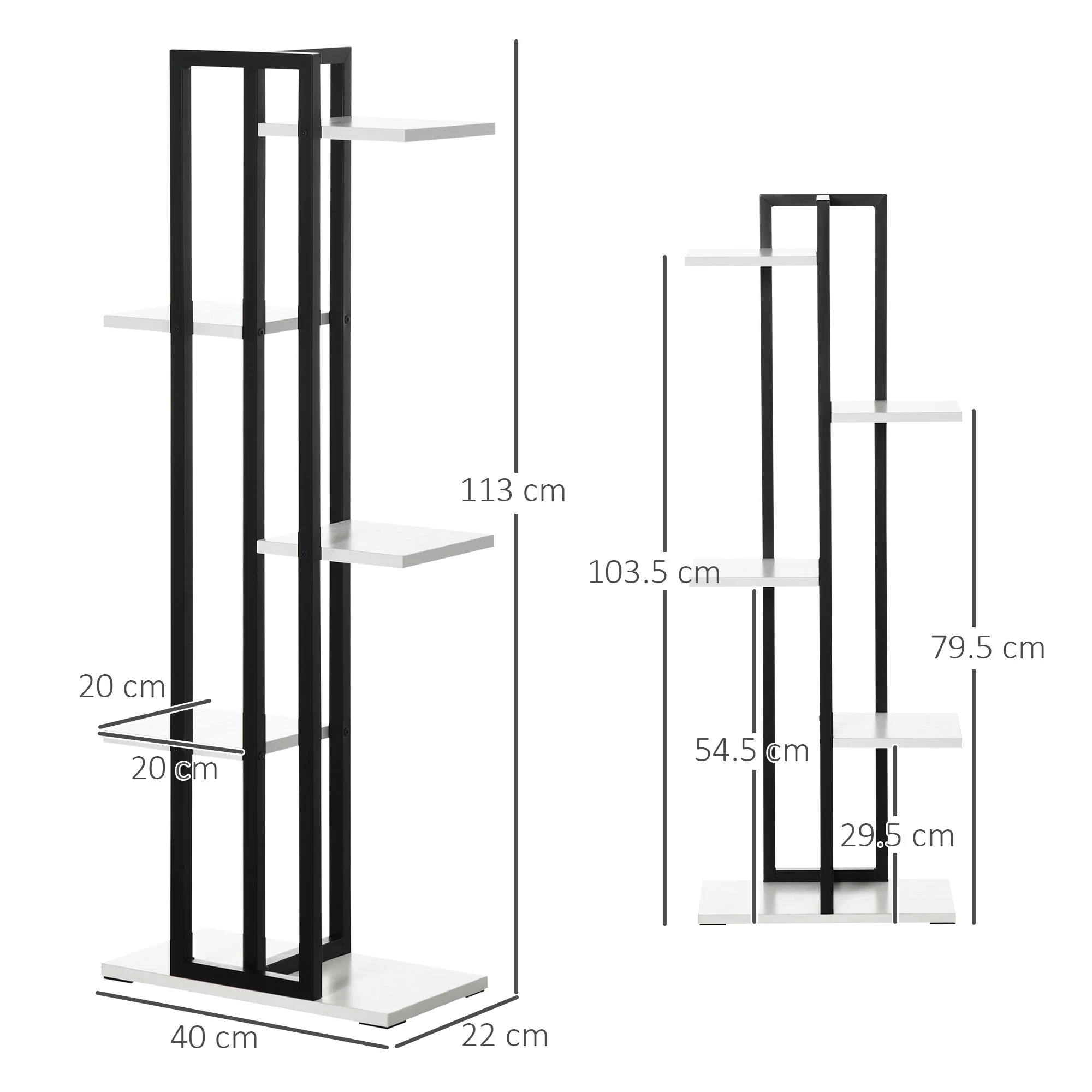5 Tiered Plant Stand - Image 3