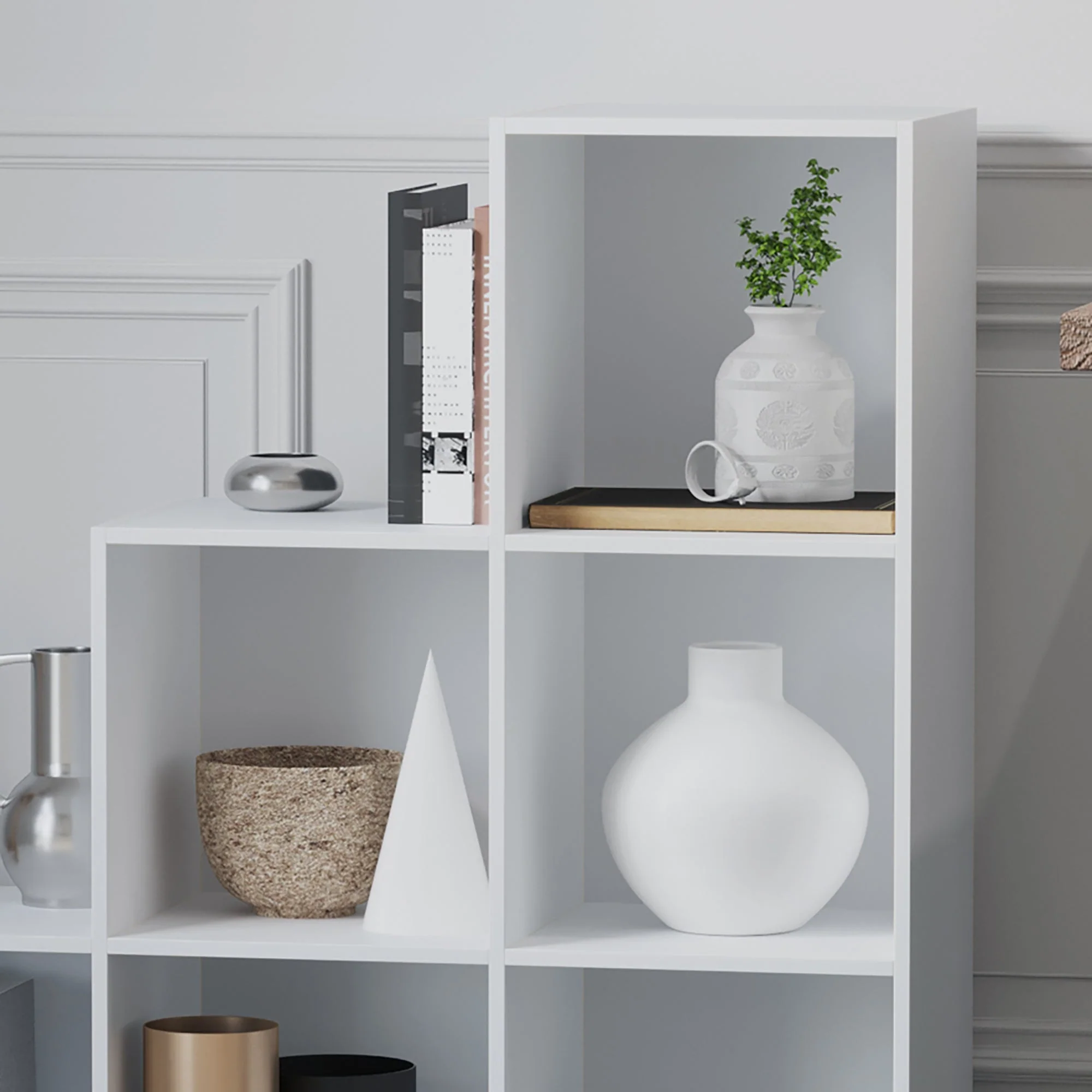 6 Cubes 3-Tier Shelving Cabinet - Image 6