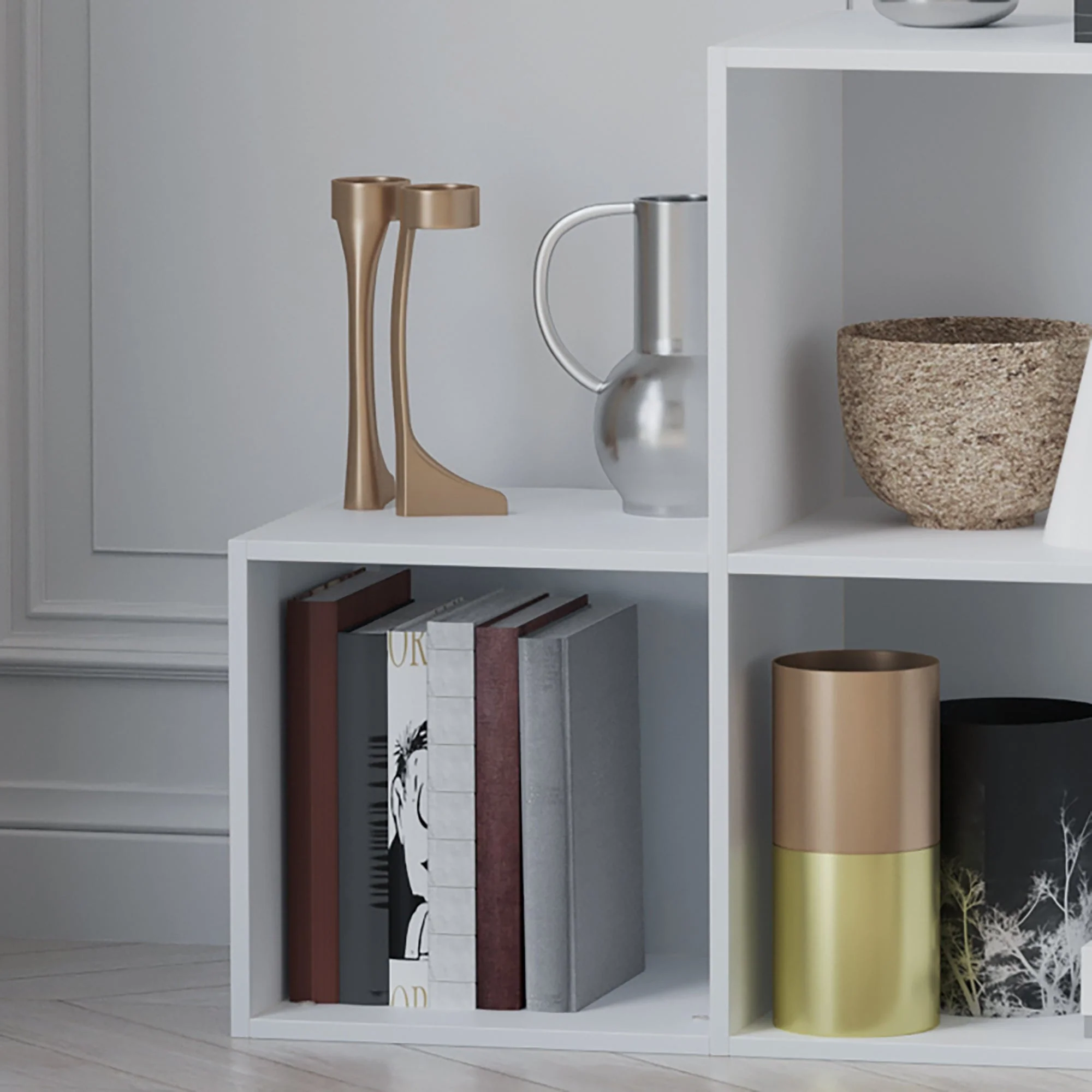 6 Cubes 3-Tier Shelving Cabinet - Image 7