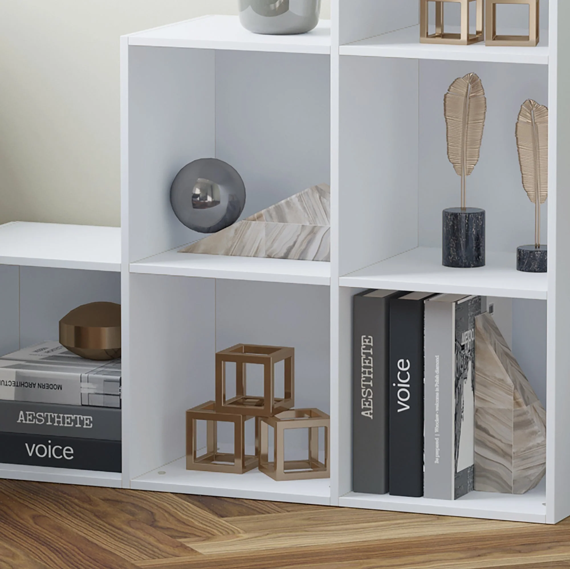 6 Cubes 3-Tier Shelving Cabinet - Image 8
