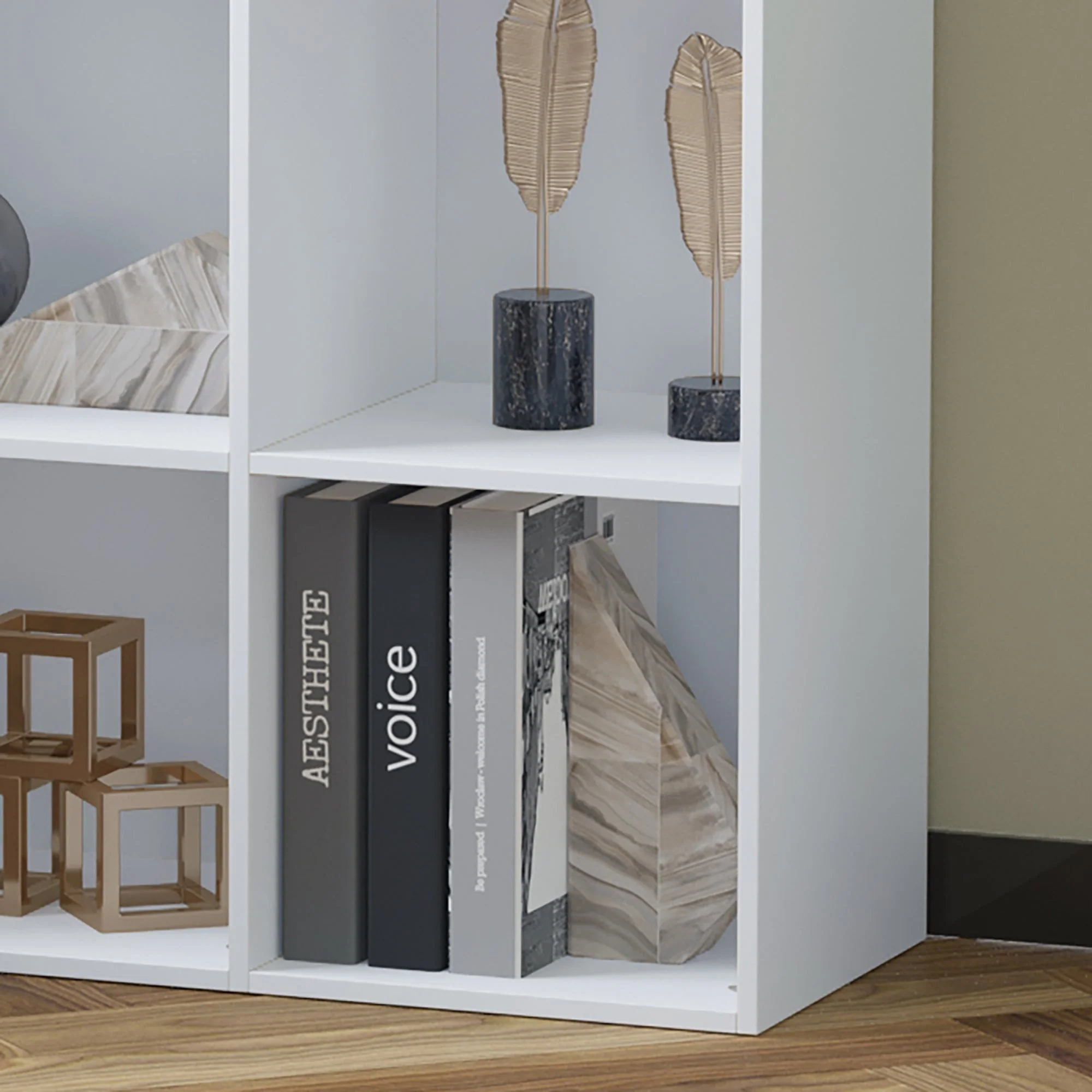 6 Cubes 3-Tier Shelving Cabinet - Image 9