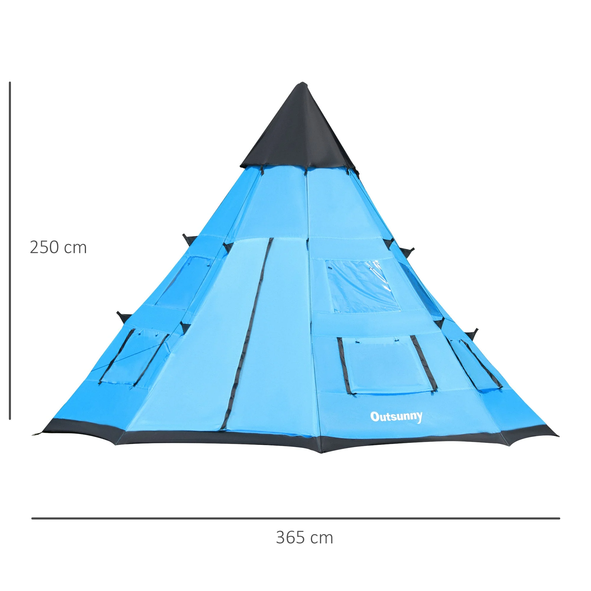 6 Men Tipi Tent - Image 3