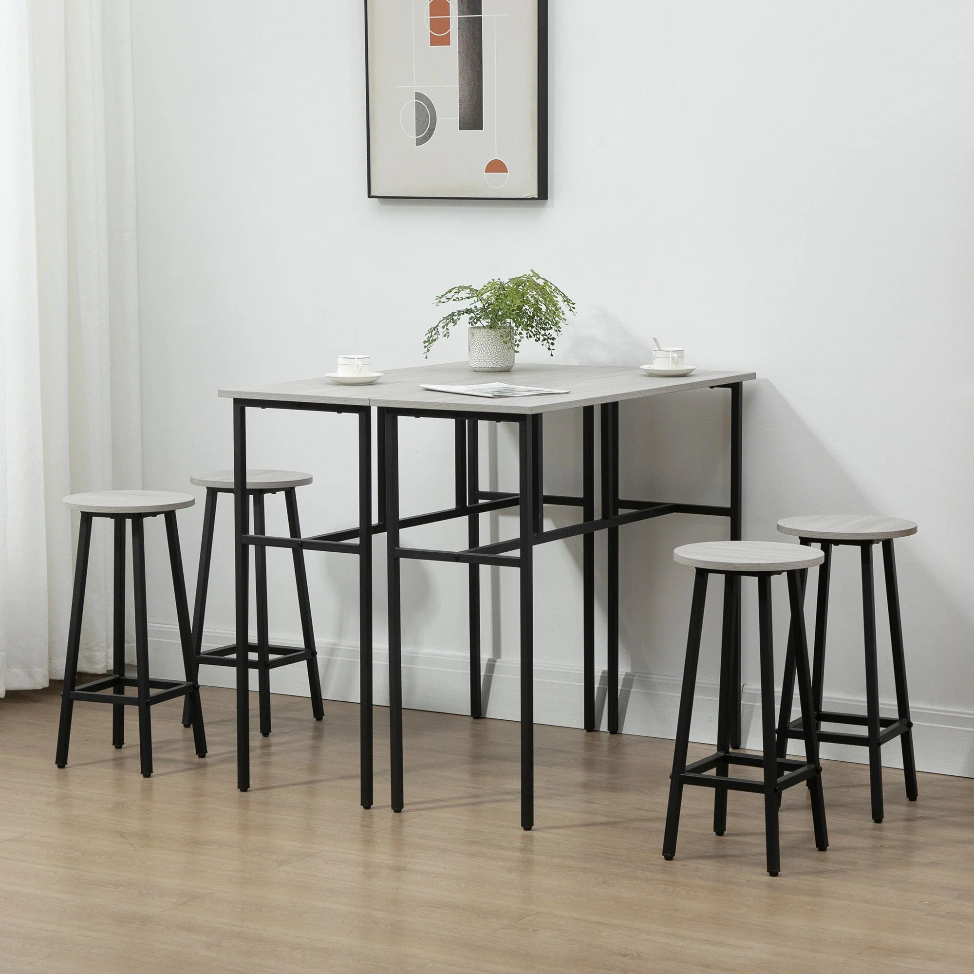 6-Piece Bar Table Set - Image 2