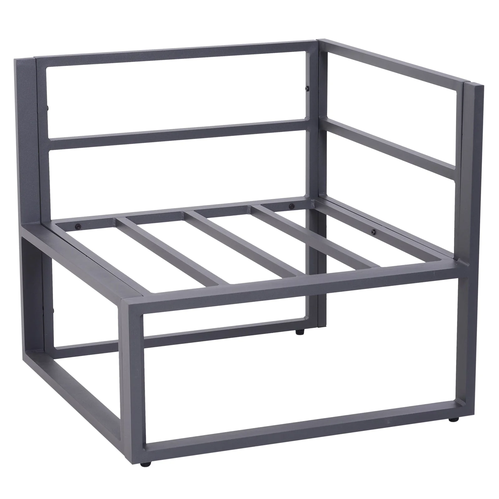 6-Piece Sectional Sofa Set Aluminium Frame - Image 3