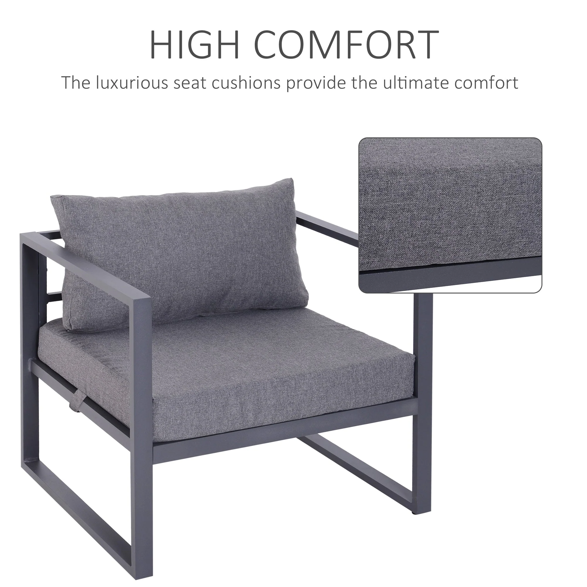 6-Piece Sectional Sofa Set W/Cushions - Image 5
