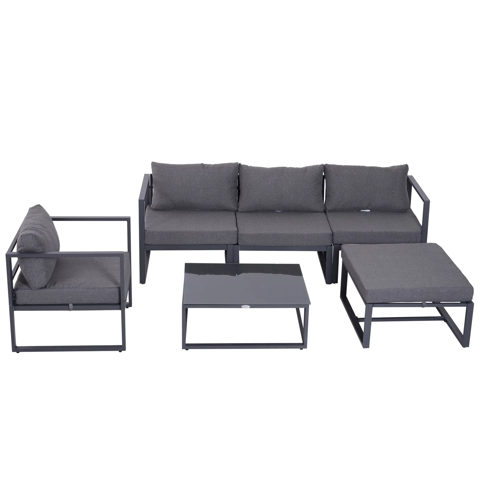 6-Piece Sectional Sofa Set W/Cushions - Image 7