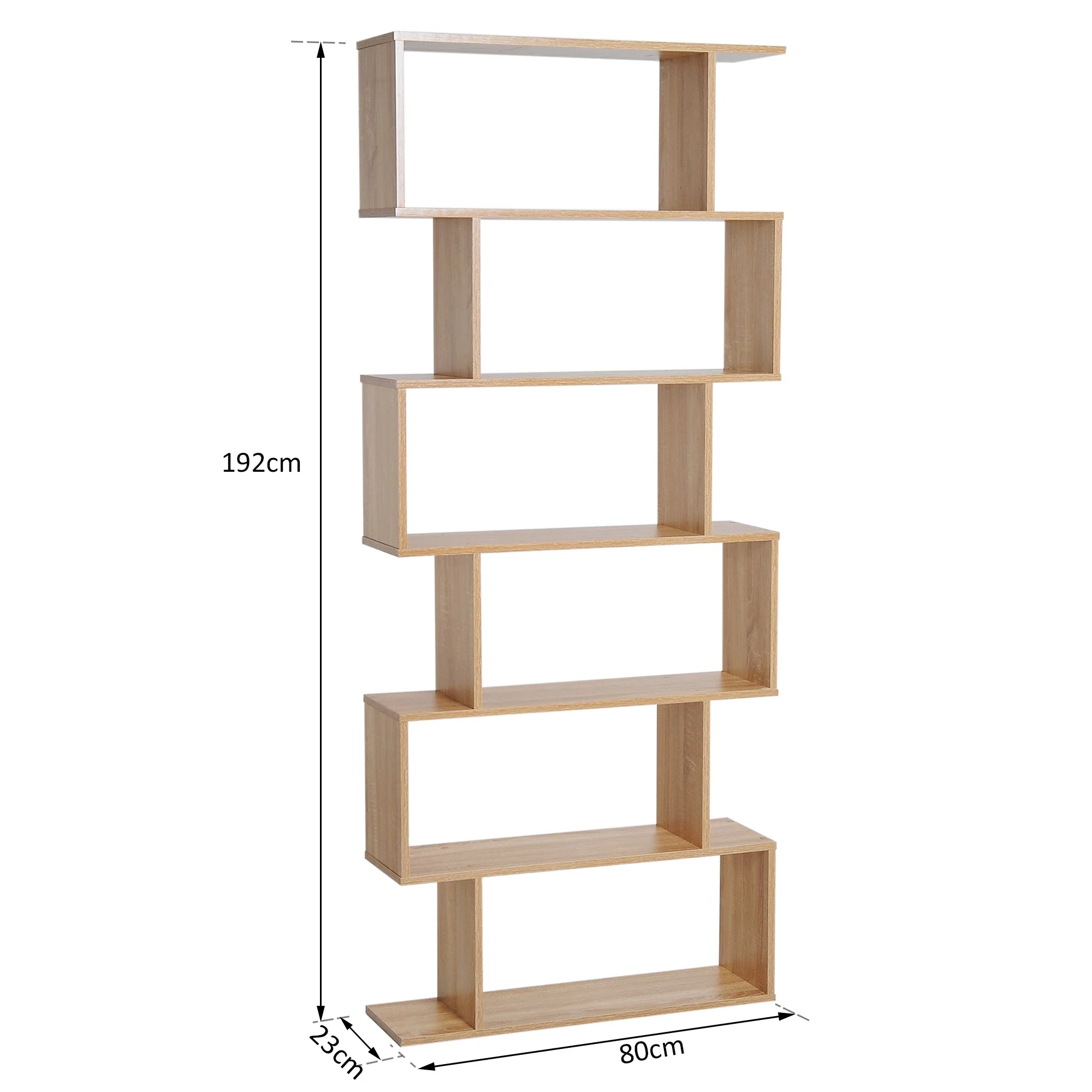 6-Tier S-Shaped Shelf Unit - Image 3