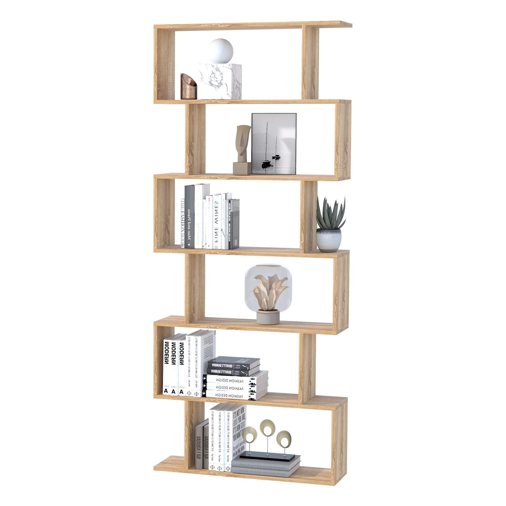 6-Tier S-Shaped Shelf Unit - Image 7