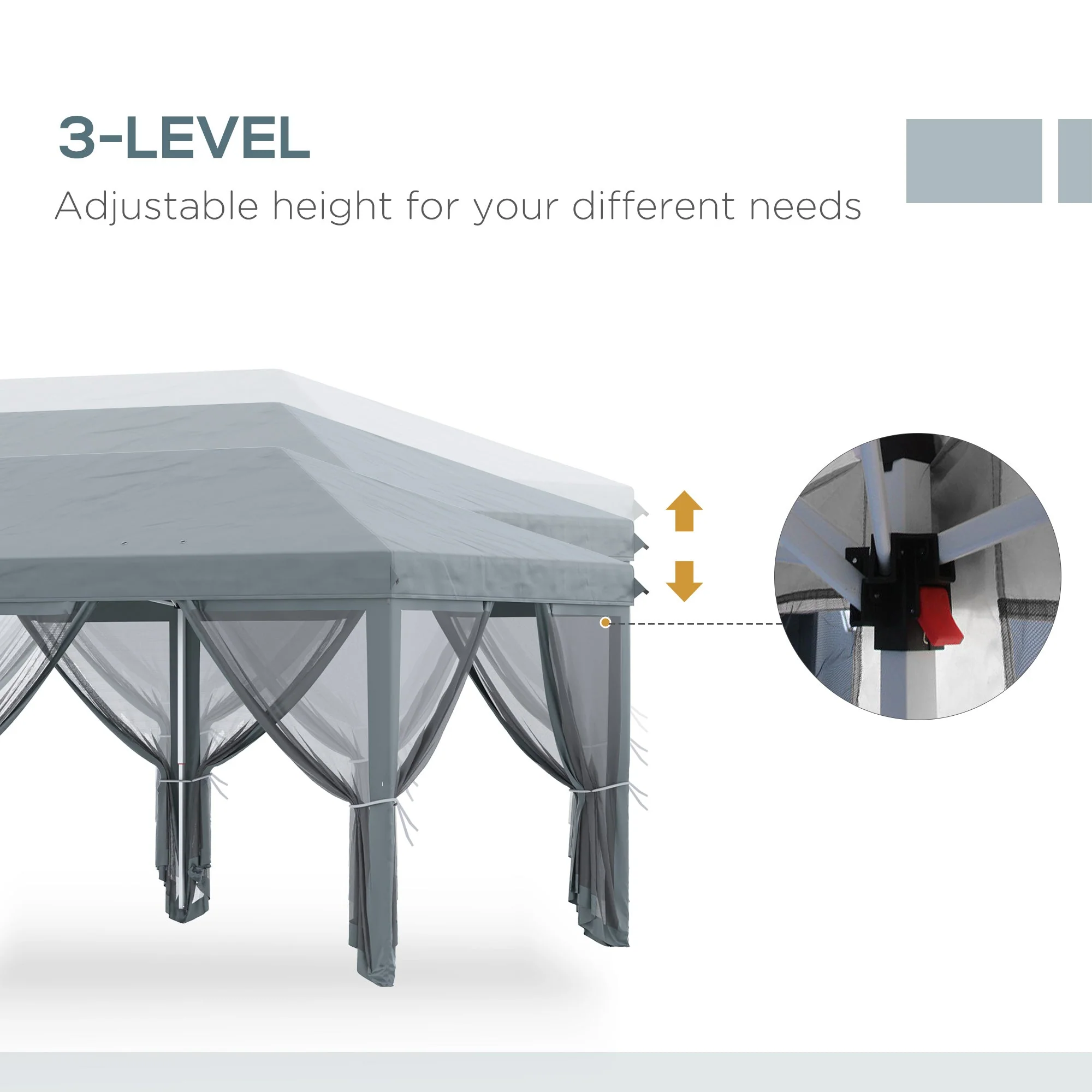 6 x 3m Pop Up Canopy - Image 6