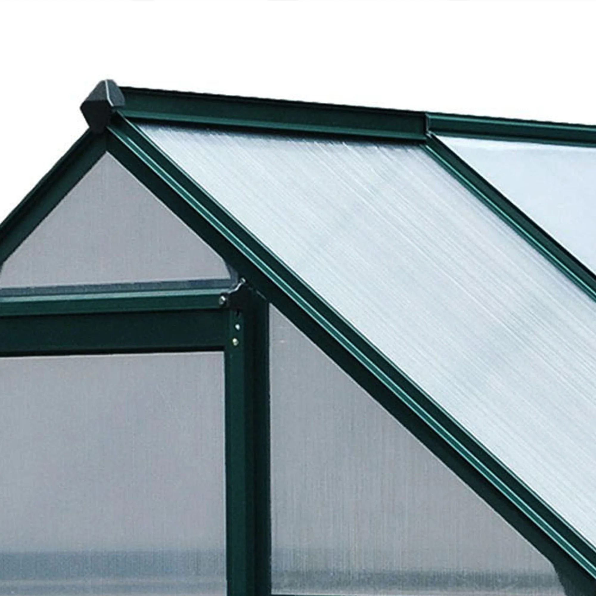 6 x 4 Greenhouse Walk-In Aluminium & Polycarbonate by Greenery - Image 8