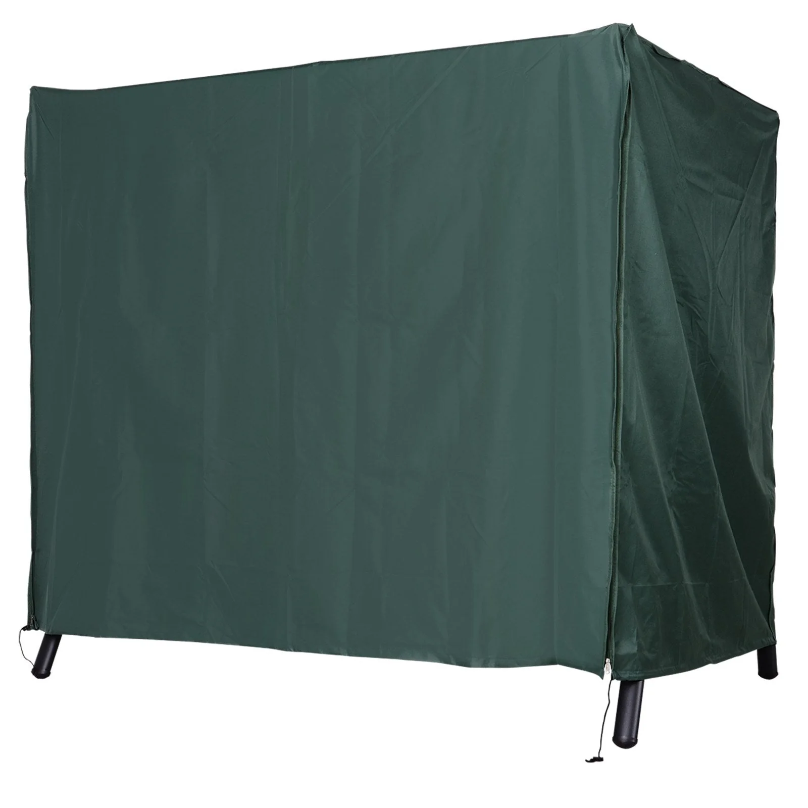 600D Oxford Polyester Waterproof Swing Chair Cover Green - Image 2