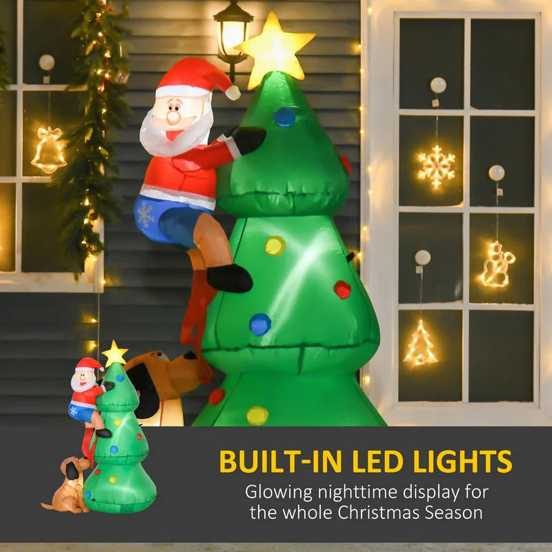 6FT Inflatable Christmas Tree - Image 4