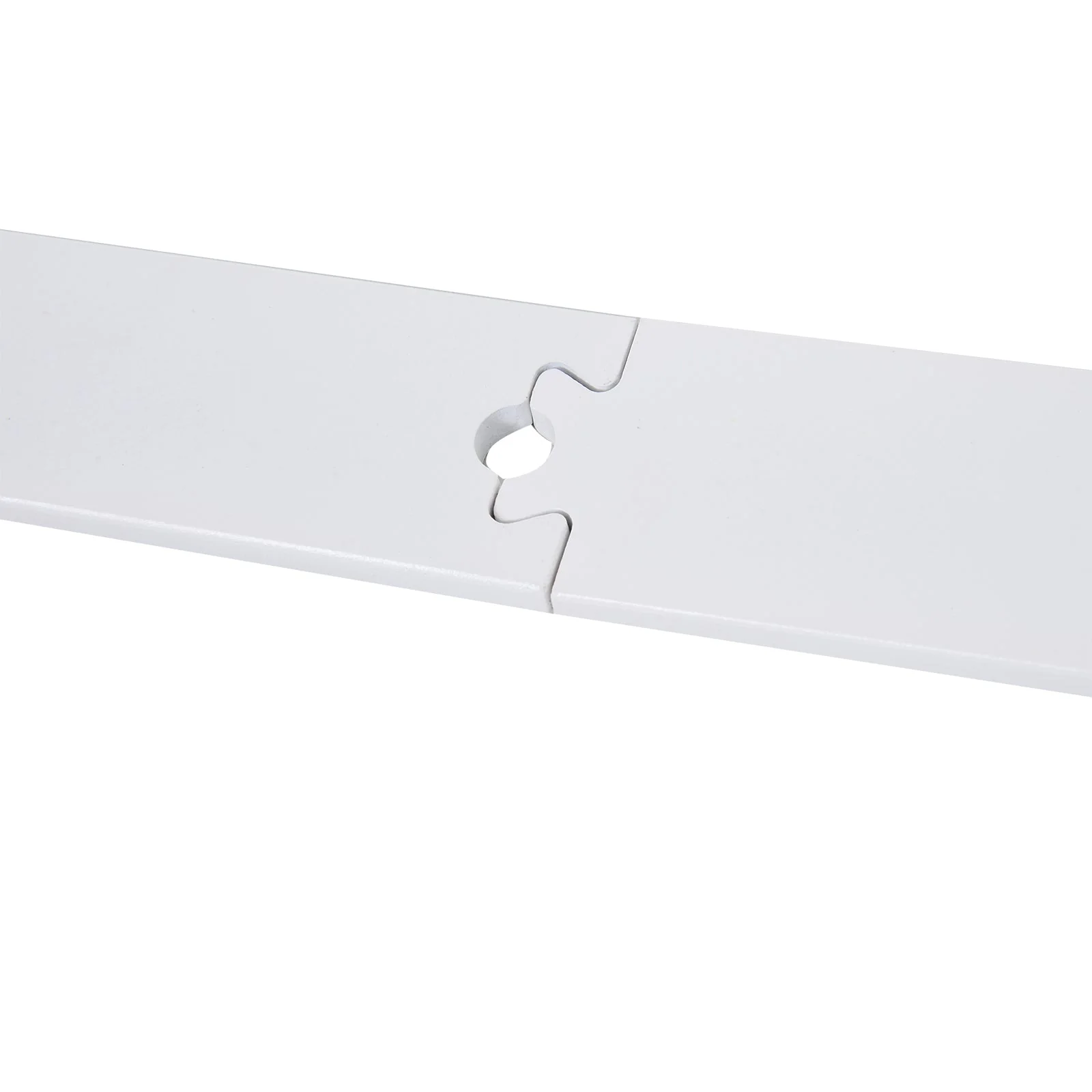 6FT Rustic Interior Sliding Barn Door Mounting Hardware Kit - White - Image 7