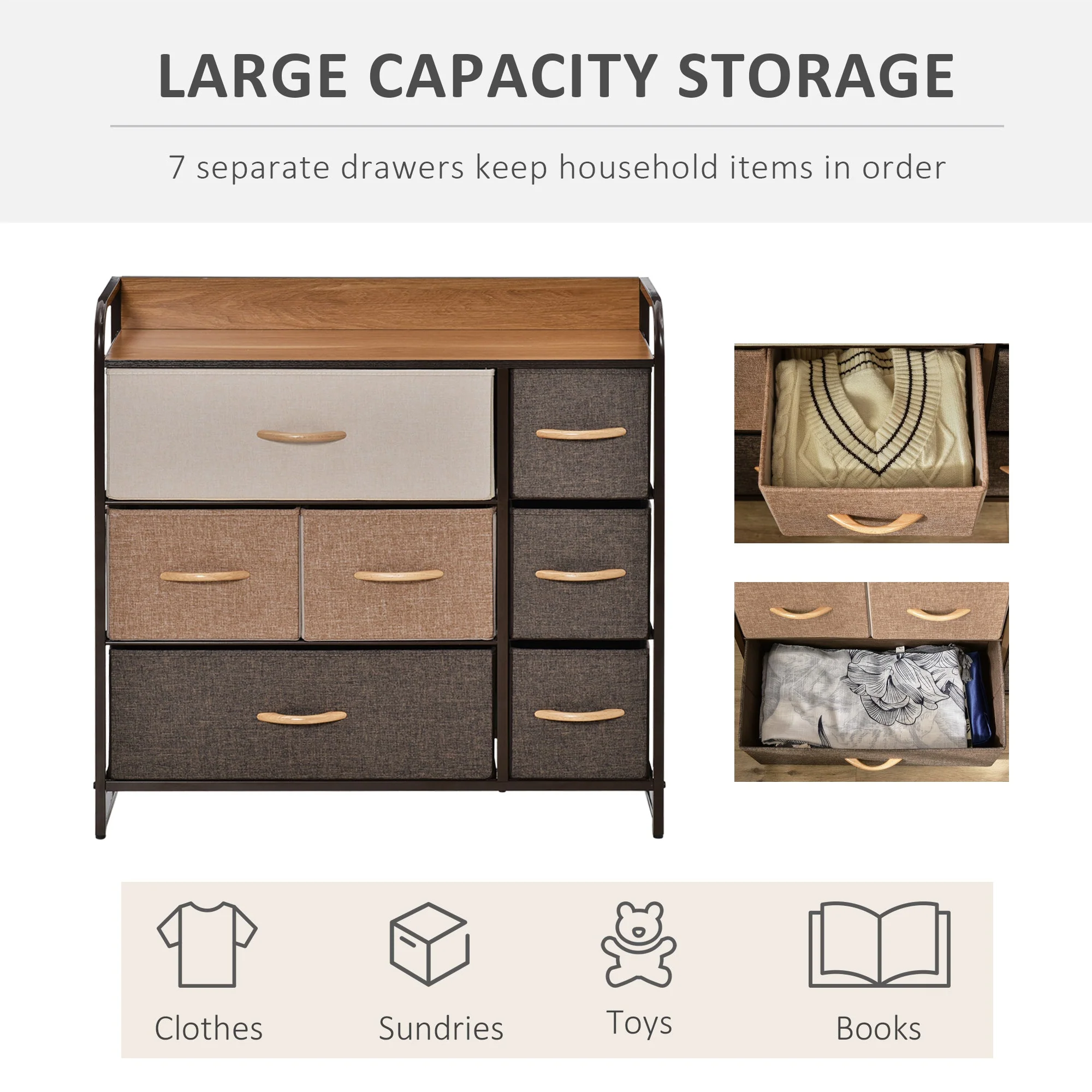 7-Drawer Dresser - Image 4