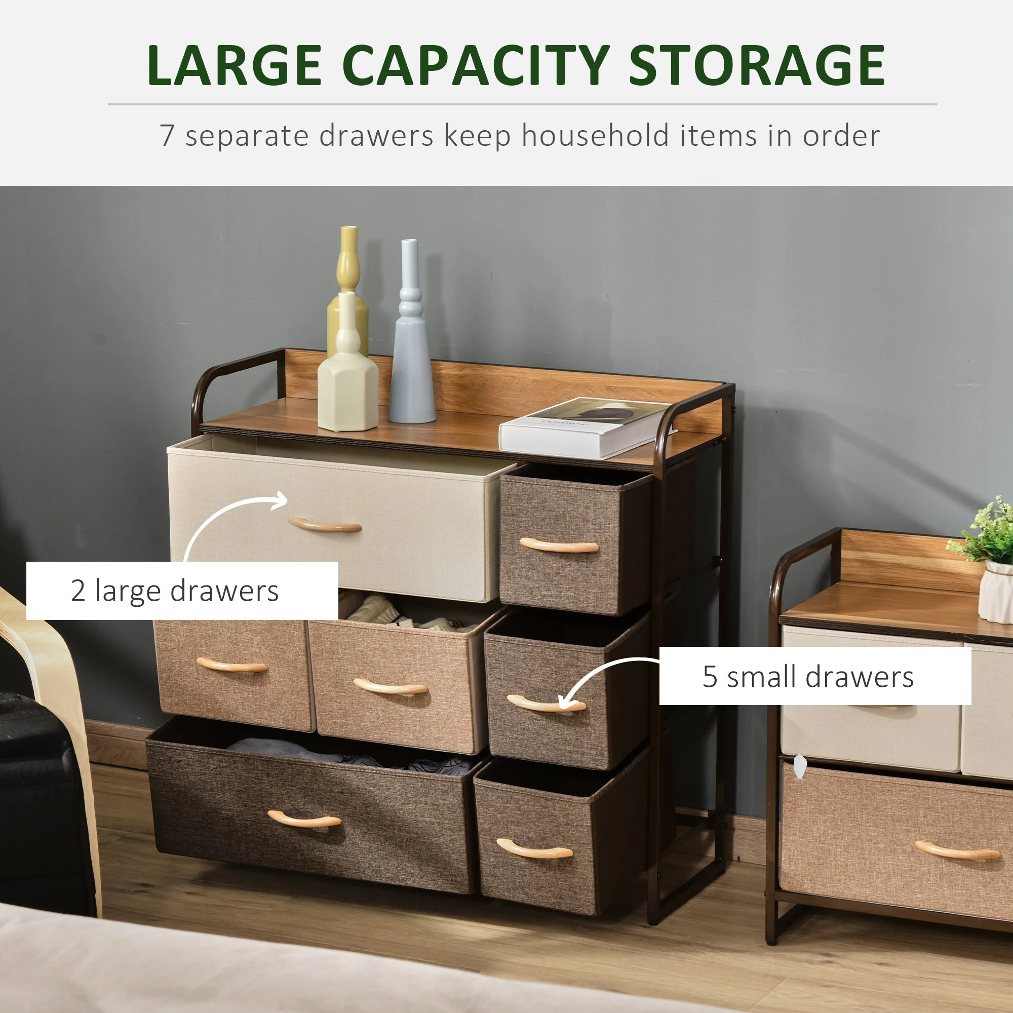 7-Drawer Dresser - Image 7