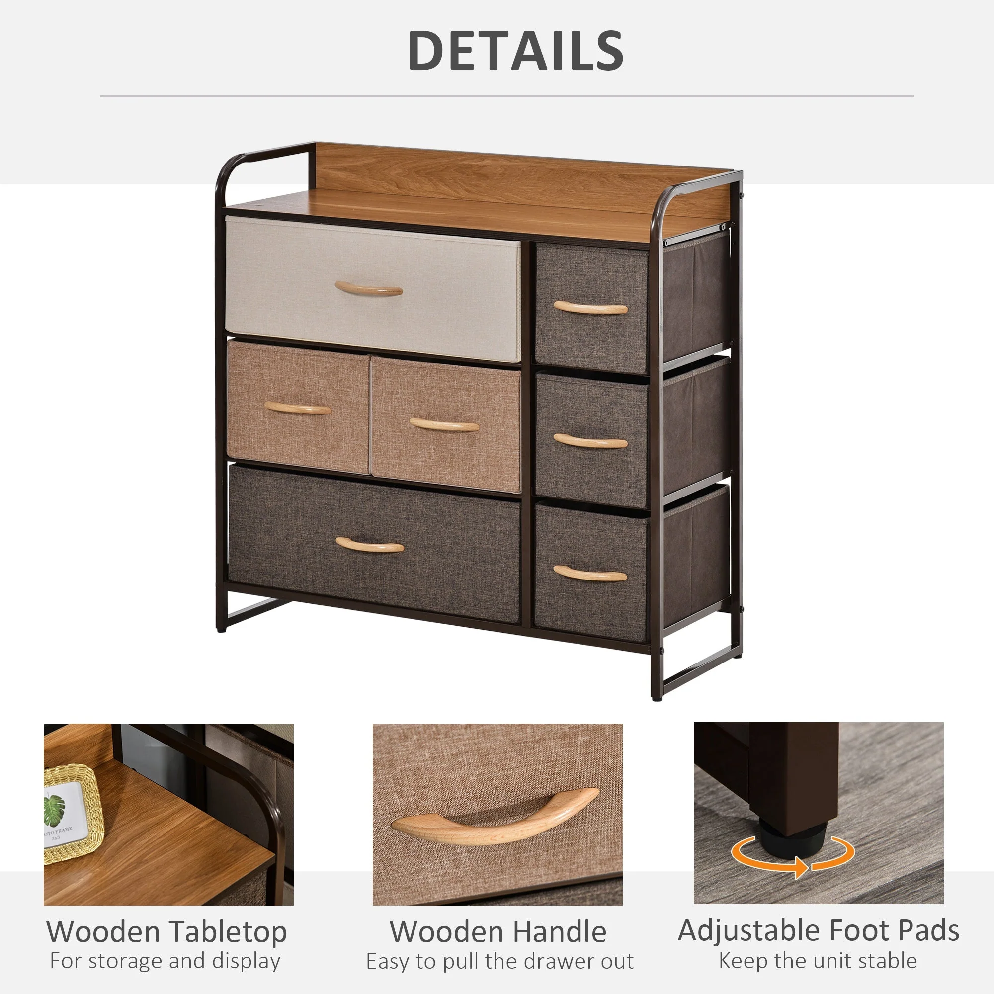 7-Drawer Dresser - Image 8