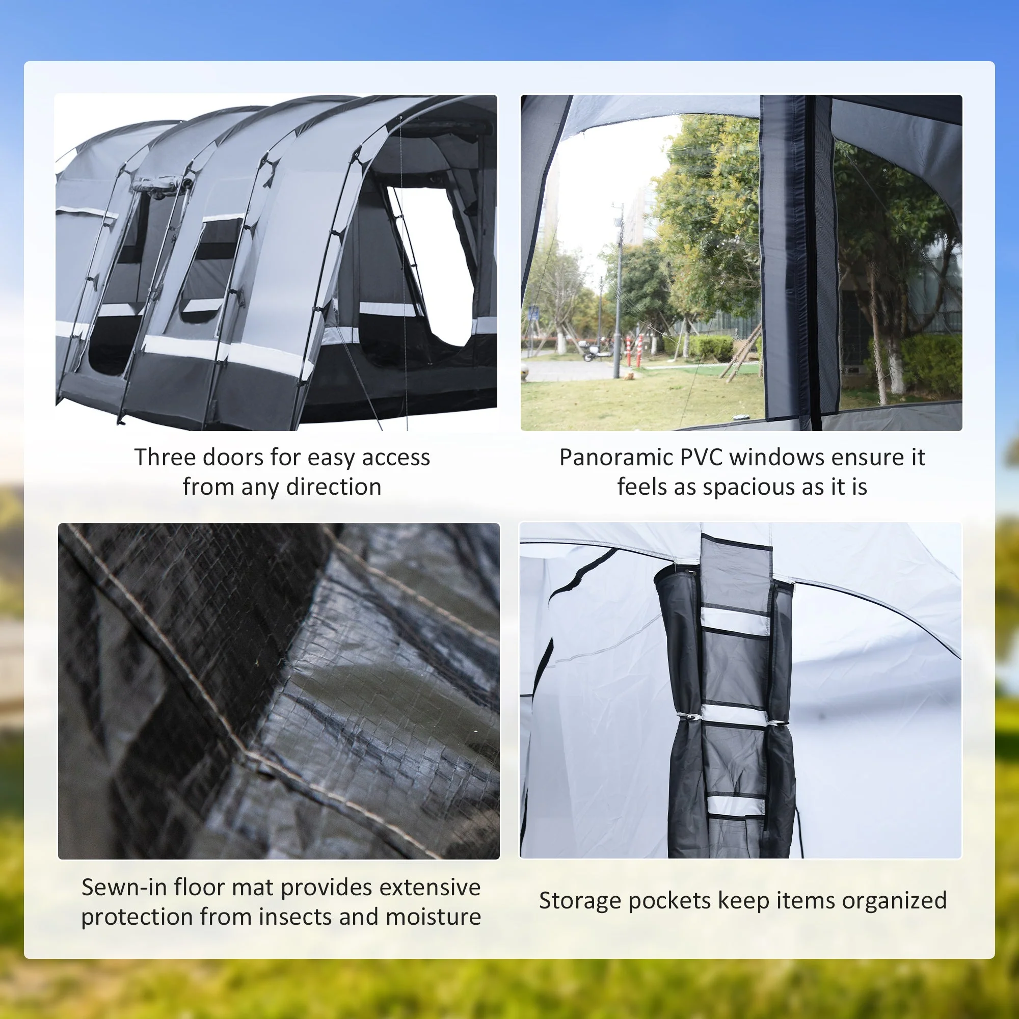 8-Person Camping Tent - Image 4