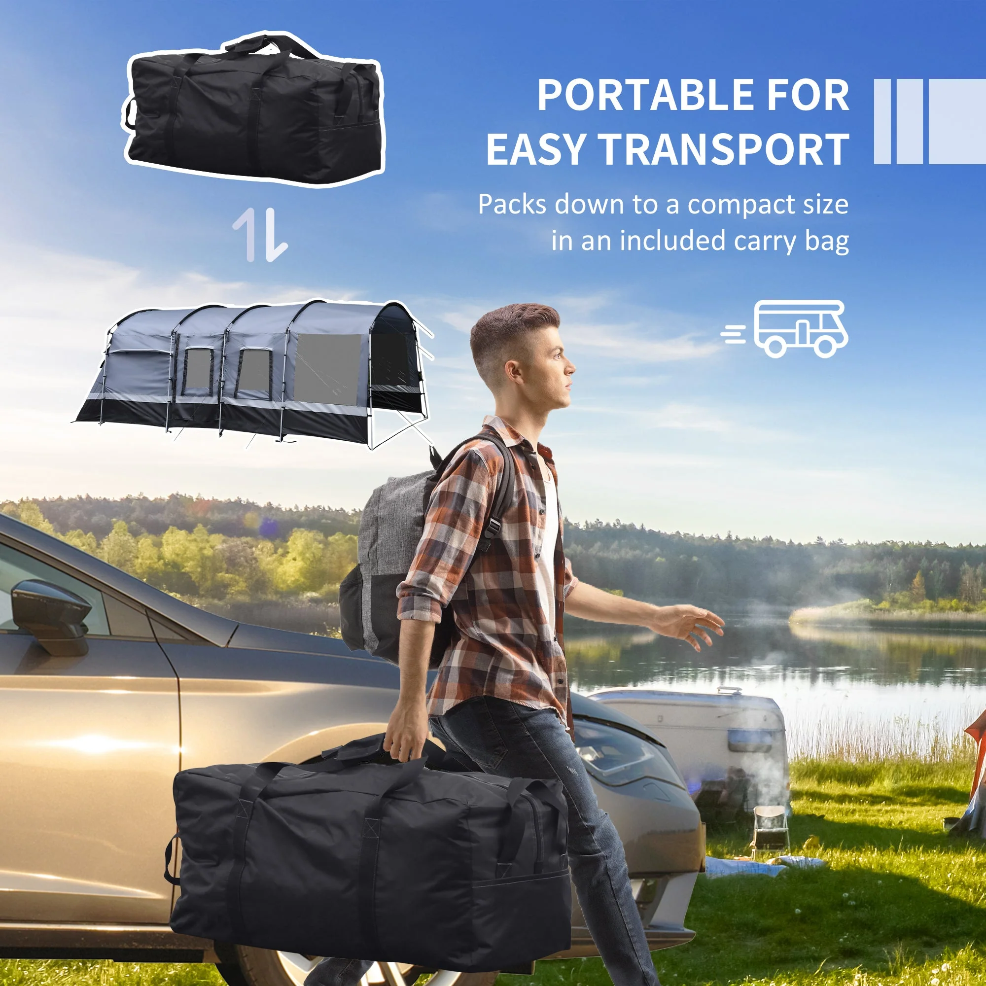 8-Person Camping Tent - Image 6