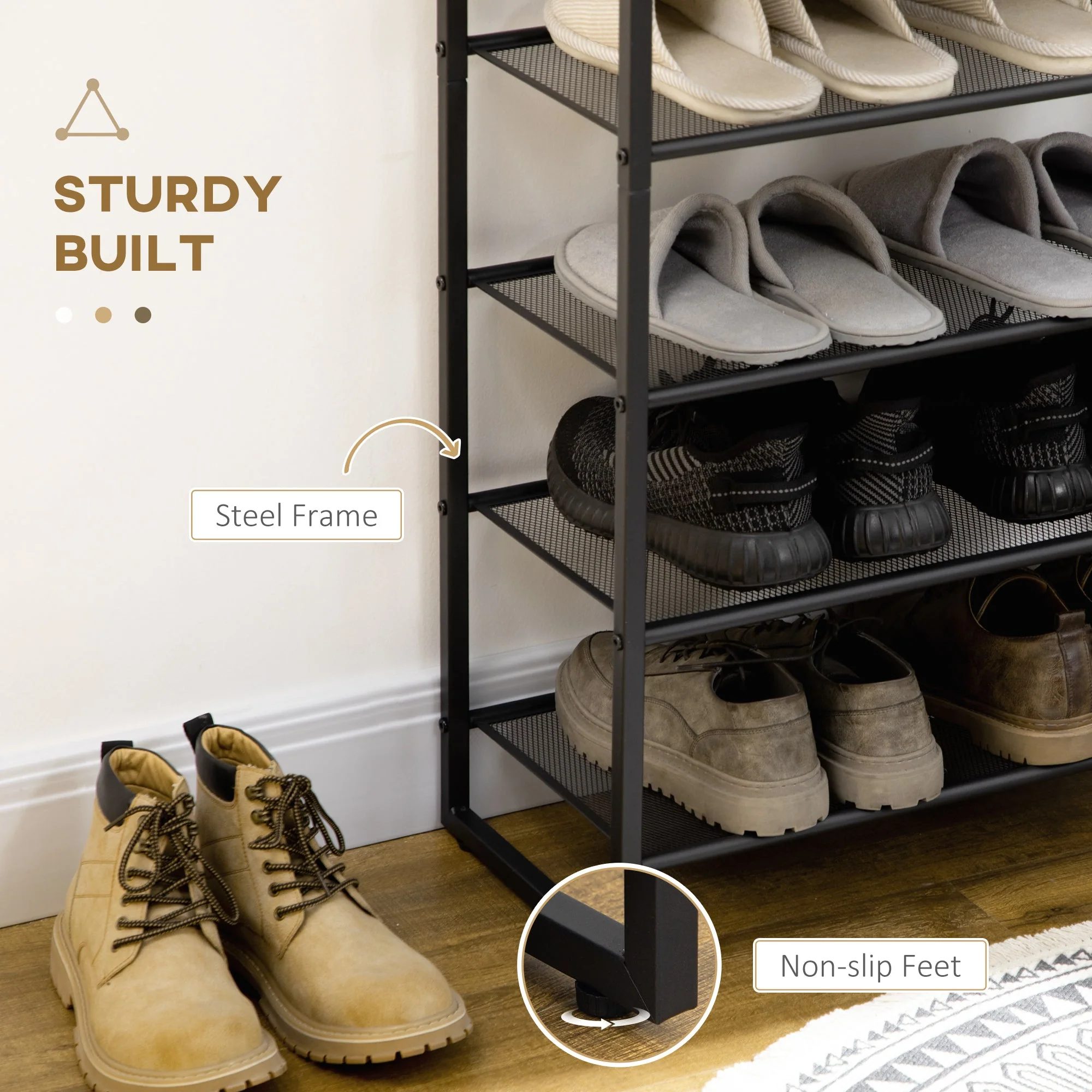 8-Tier Shoe Rack - Image 5
