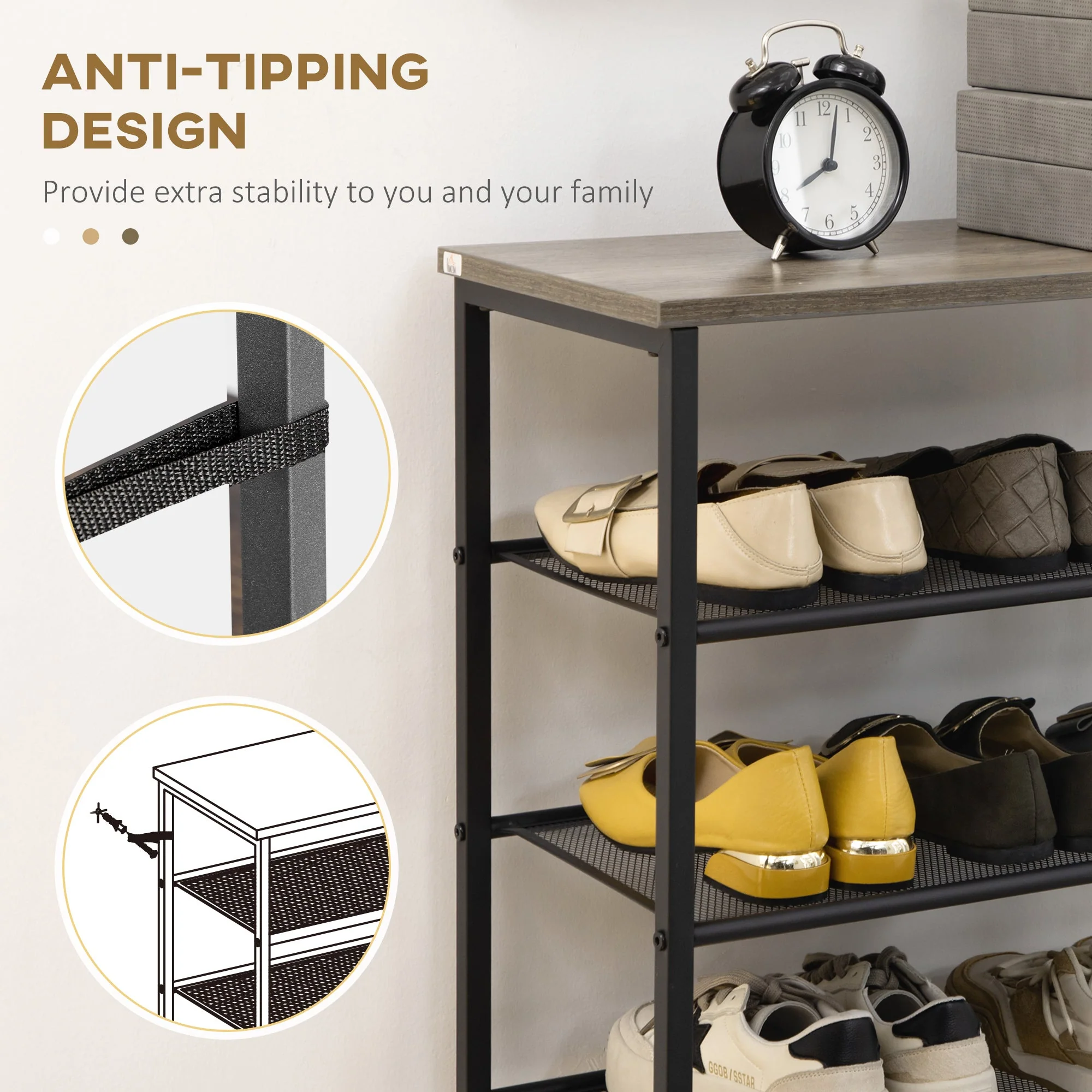 8-Tier Shoe Rack - Image 6