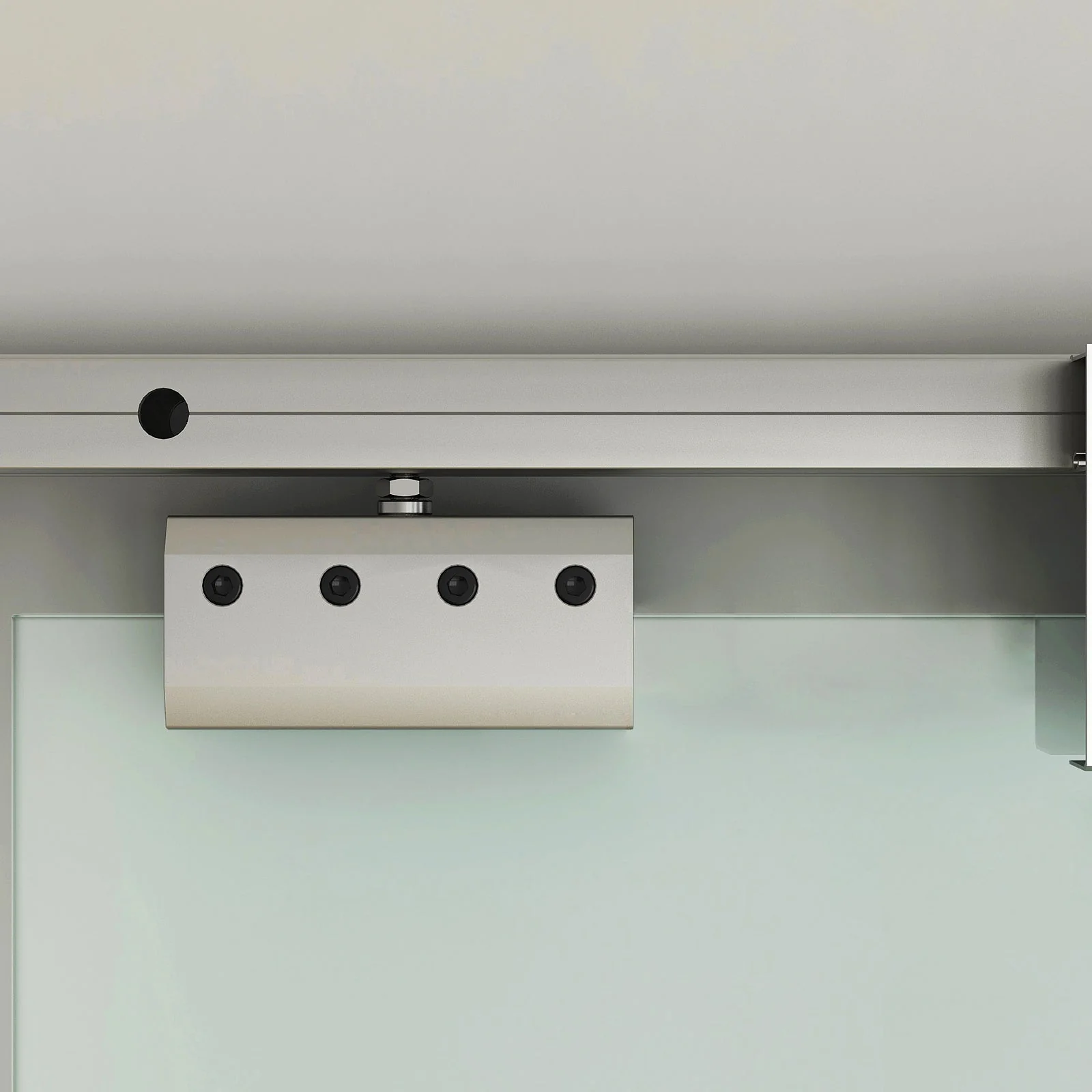 90cm Sliding Glass Door Set Include Hardware Track Kit - Image 7