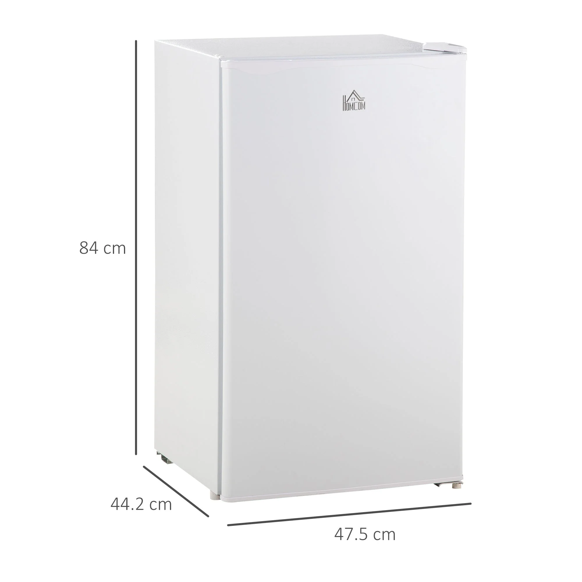 91 Litre Freestanding Under Counter Fridge with Chiller Box - Image 2