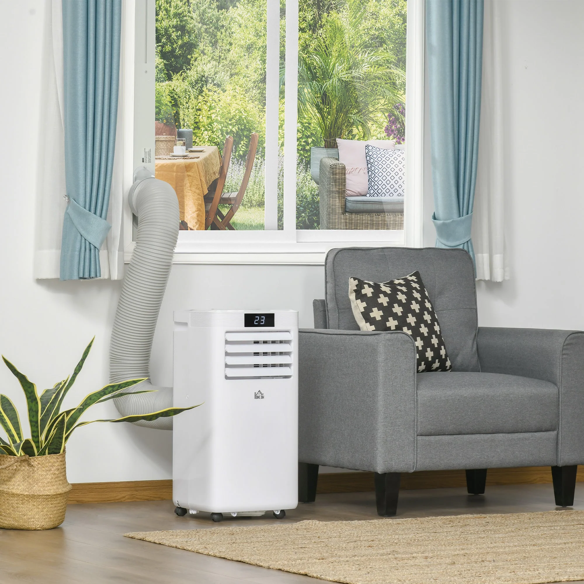 A Rated 10,000 BTU 4-In-1 Portable Dehumindifier With Remote & 24 Hour Timer - Image 2