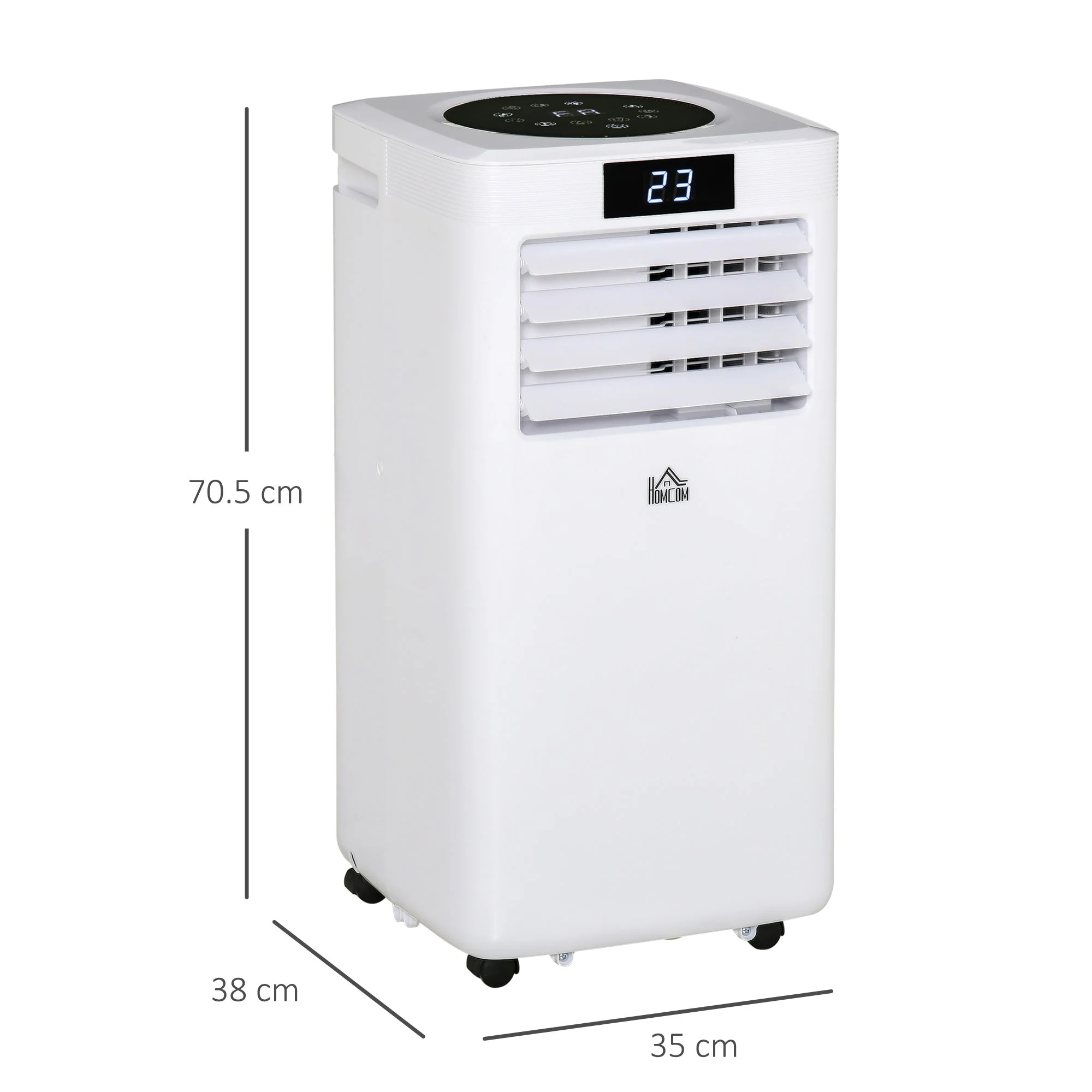 A Rated 10,000 BTU 4-In-1 Portable Dehumindifier With Remote & 24 Hour Timer - Image 3