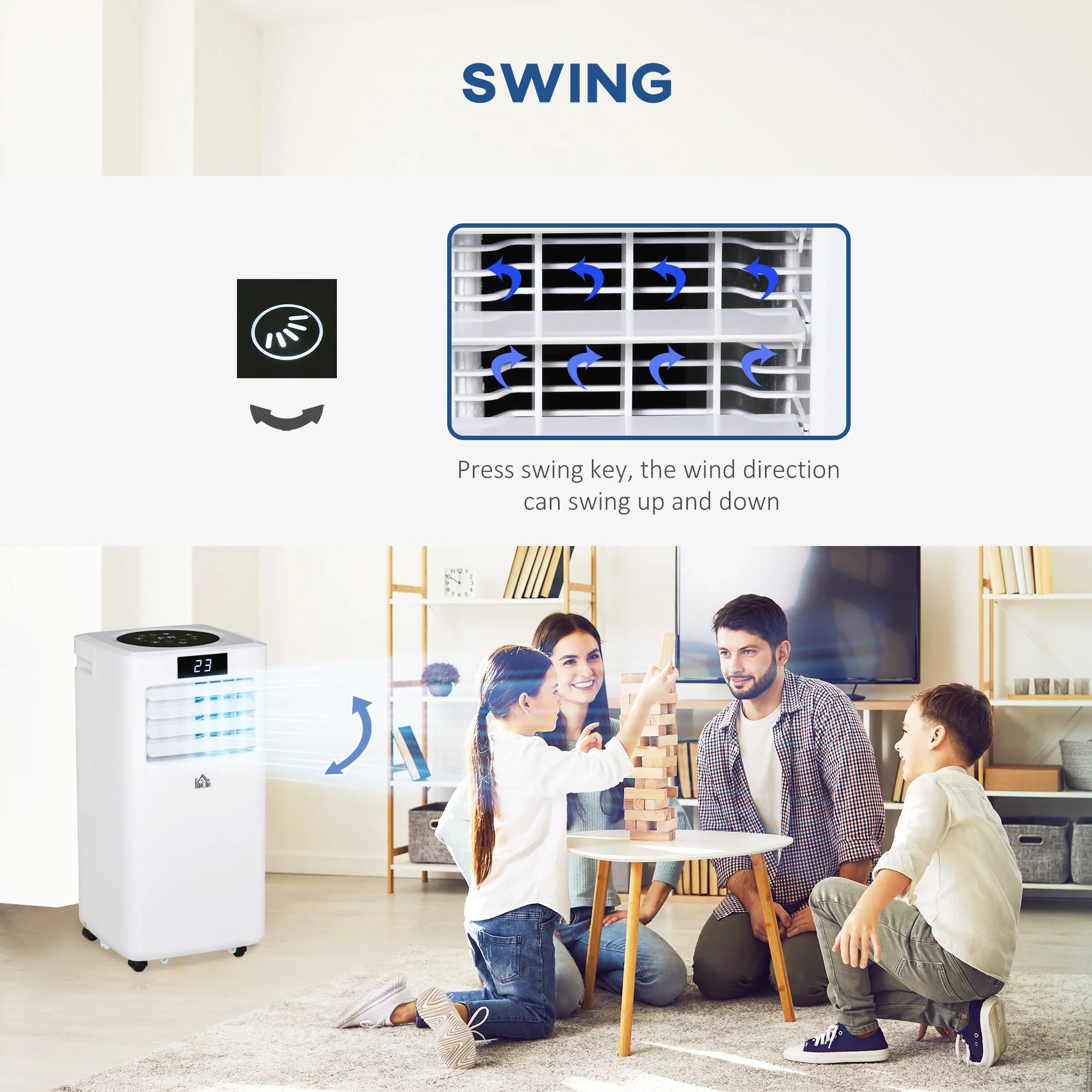 A Rated 10,000 BTU 4-In-1 Portable Dehumindifier With Remote & 24 Hour Timer - Image 7