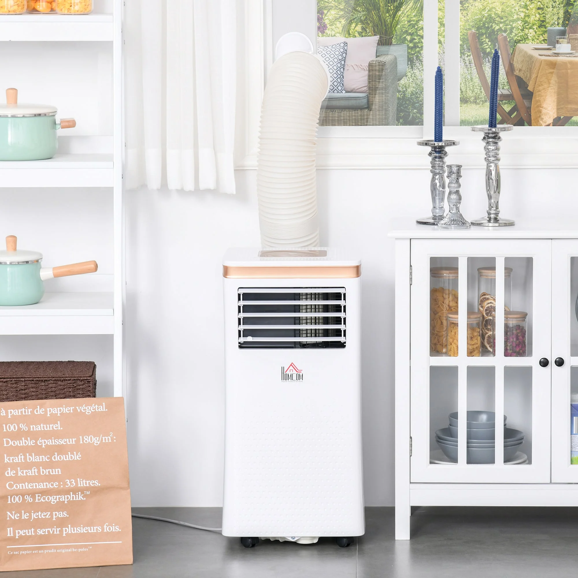 A Rated 10,000 BTU Portable Air Conditioner With Remote & 24 Hour Timer - Image 2