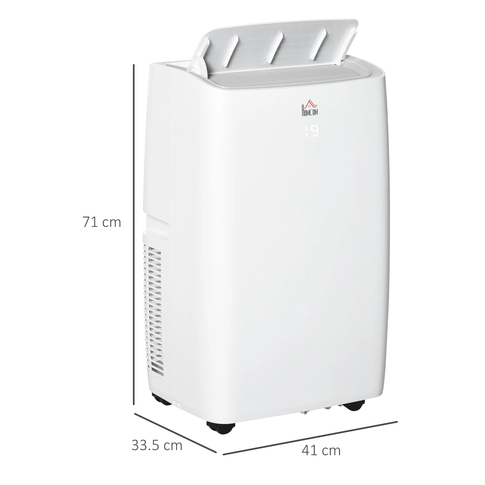 A Rated 12,000 BTU Portable Dehumindifier With Remote & 24 Hour Timer - Image 2