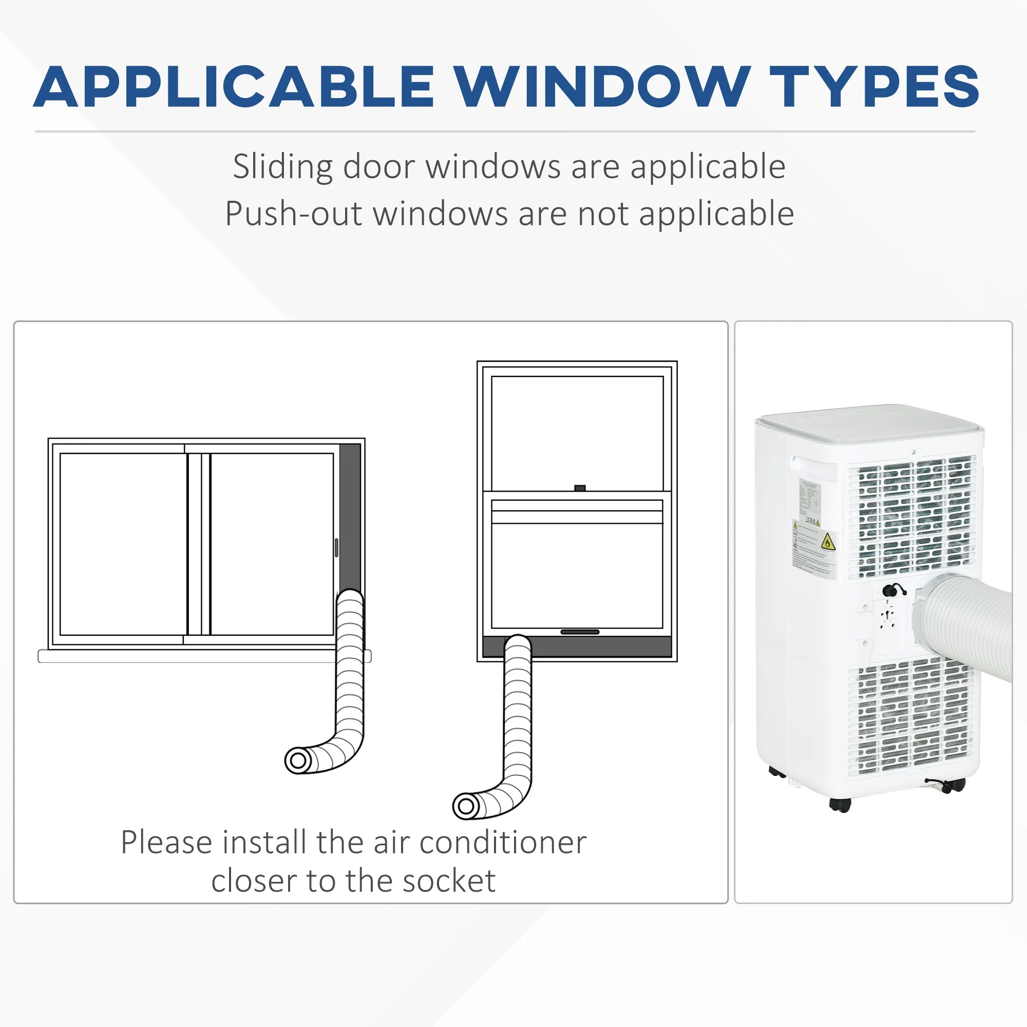 A Rated 7,000 BTU 4-In-1 Portable Dehumindifier With Remote & 24 Hour Timer by Homcom - Image 5