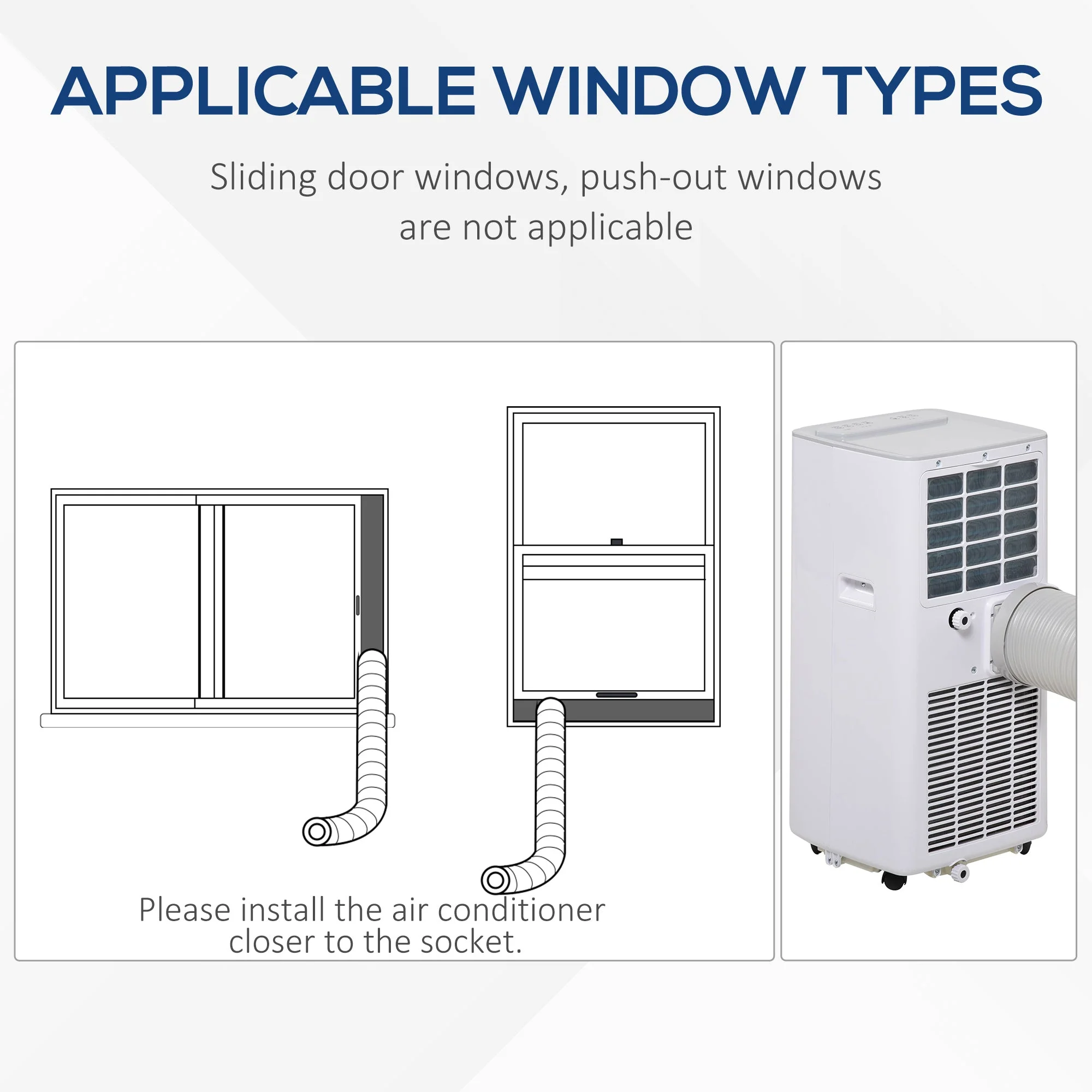 A Rated 7,000 BTU 4-In-1 Portable Dehumindifier With Remote & 24 Hour Timer by Homcom - Image 7