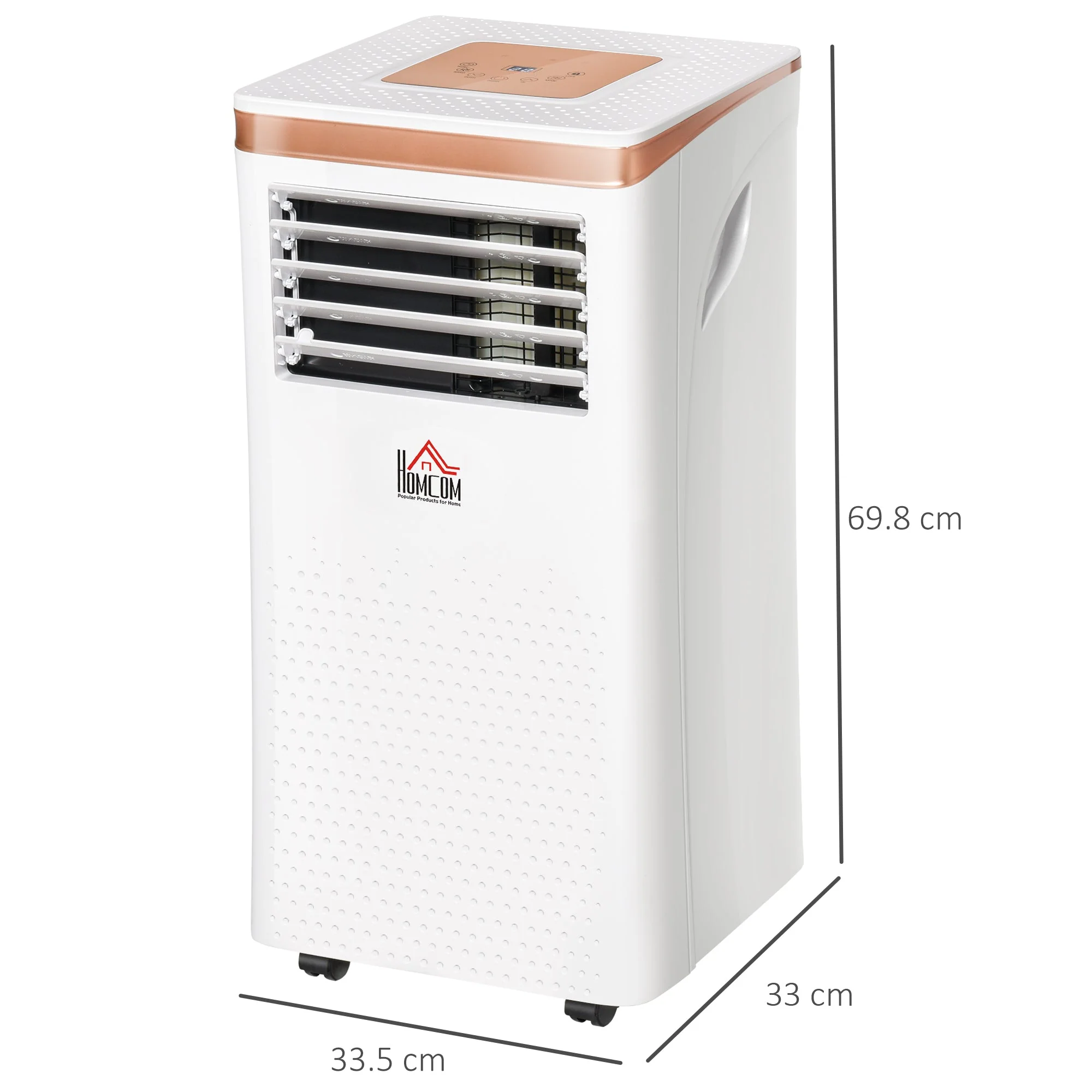 A Rated 7,000 BTU Portable Air Conditioner With Remote & 24 Hour Timer - Image 2